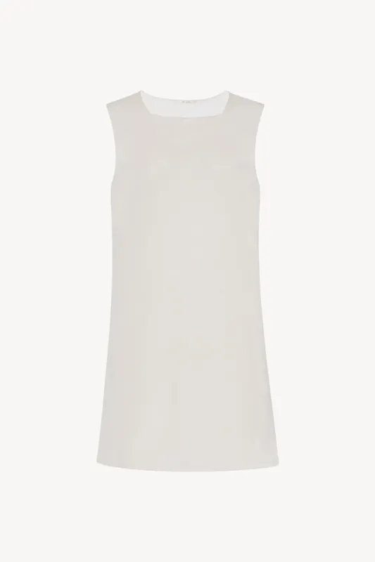 Jaylen Top in Linen and Cotton made by The Row