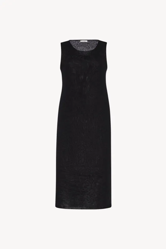 Jovienne Dress in Linen and Cotton sold by The Row