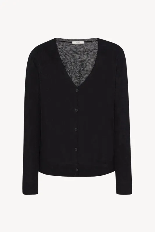 Jheel Cardigan in Linen sold by The Row