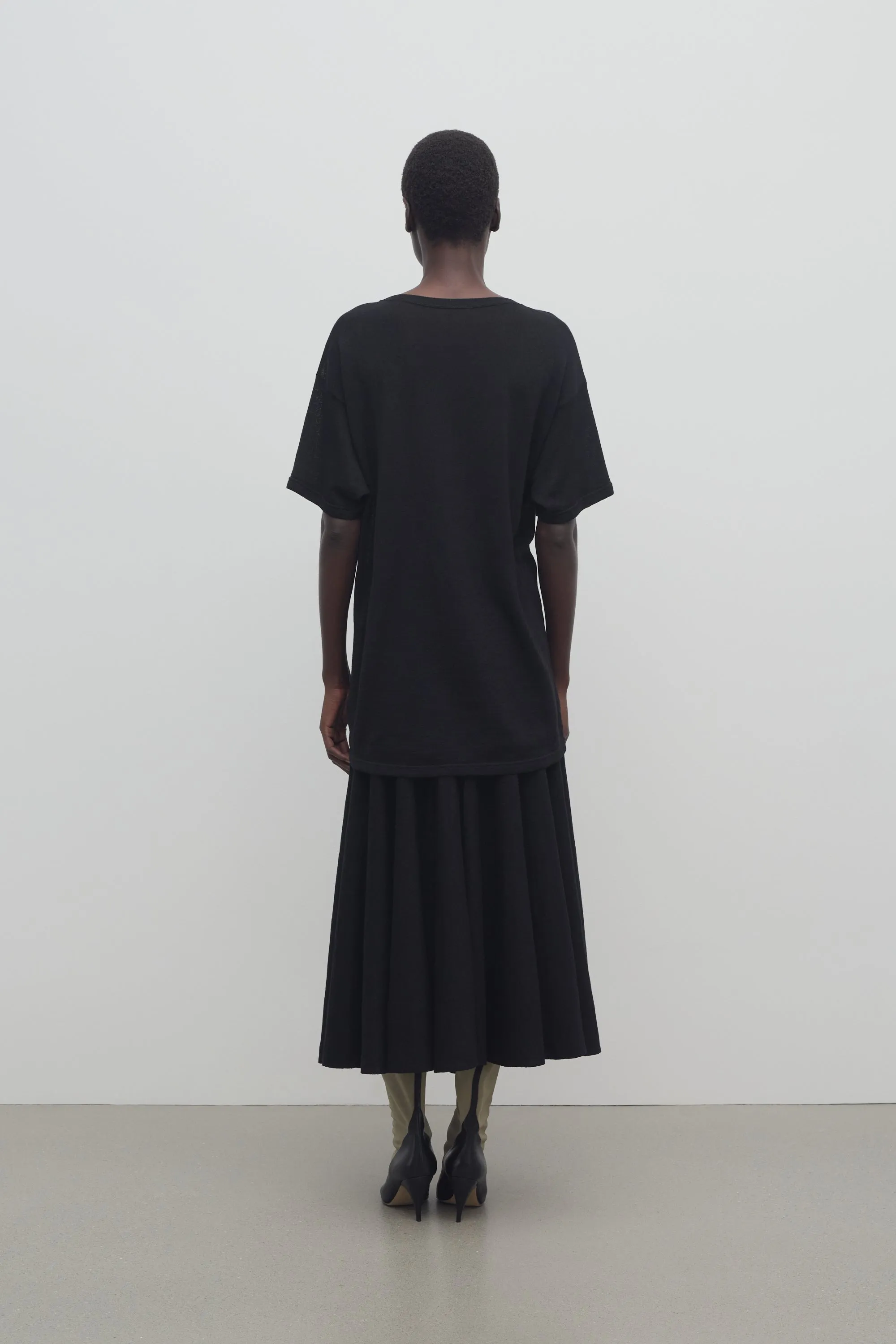 Jaliah Skirt in Cotton and Linen sold by The Row product image thumbnail 5