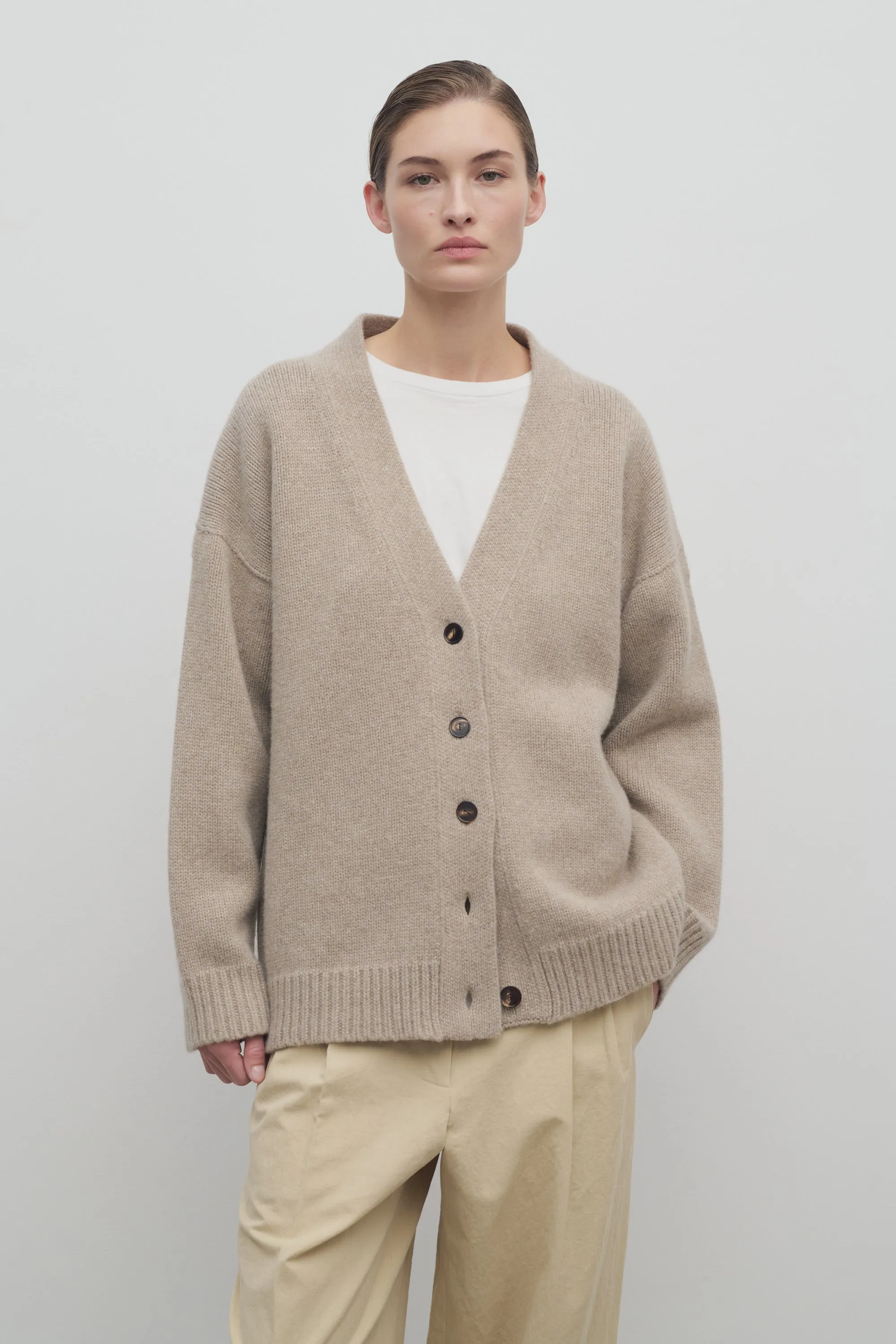 Jarko Cardigan in Wool and Cashmere sold by The Row product image thumbnail 3