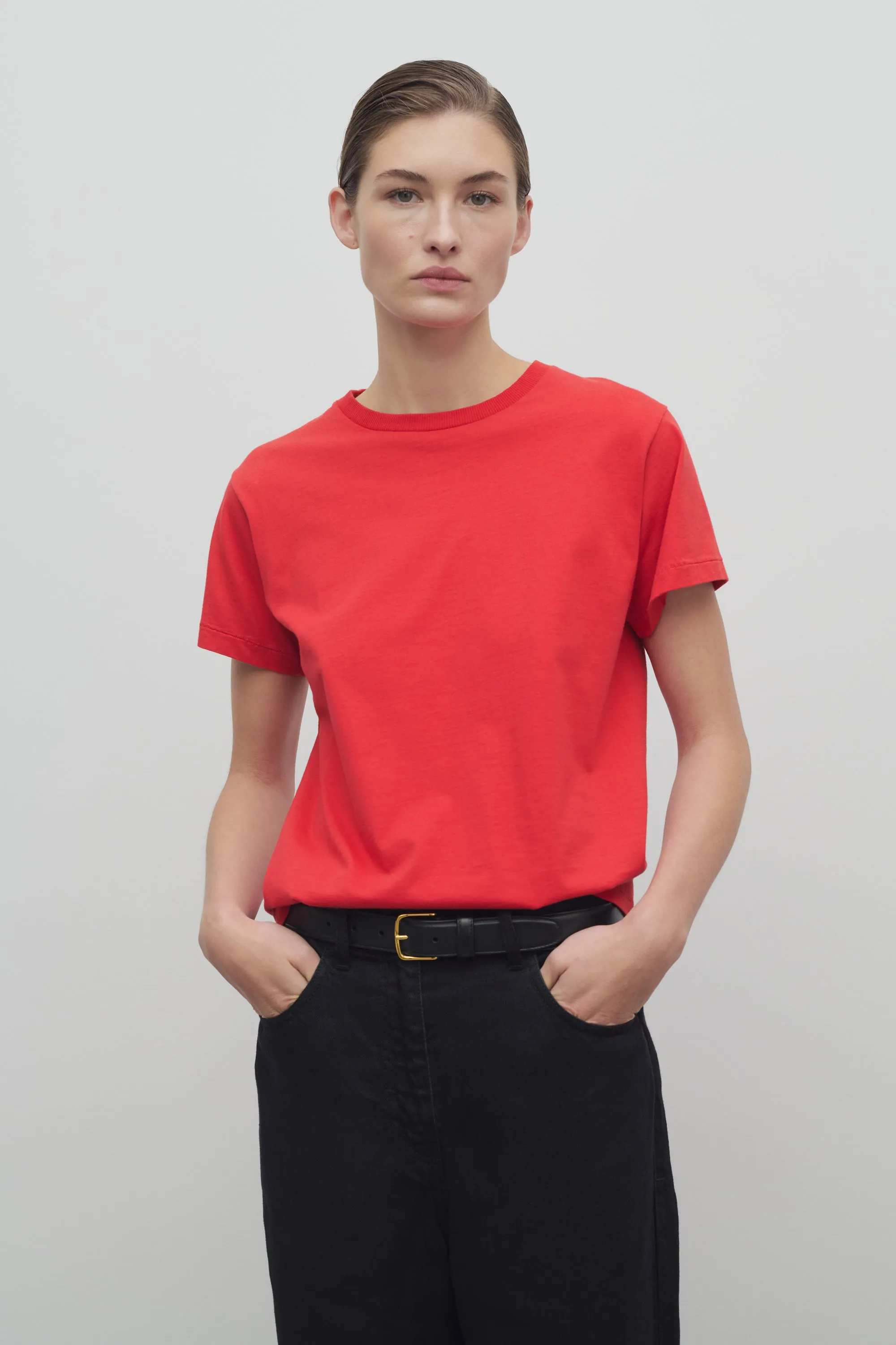 Florie T-Shirt in Cotton sold by The Row product image thumbnail 3
