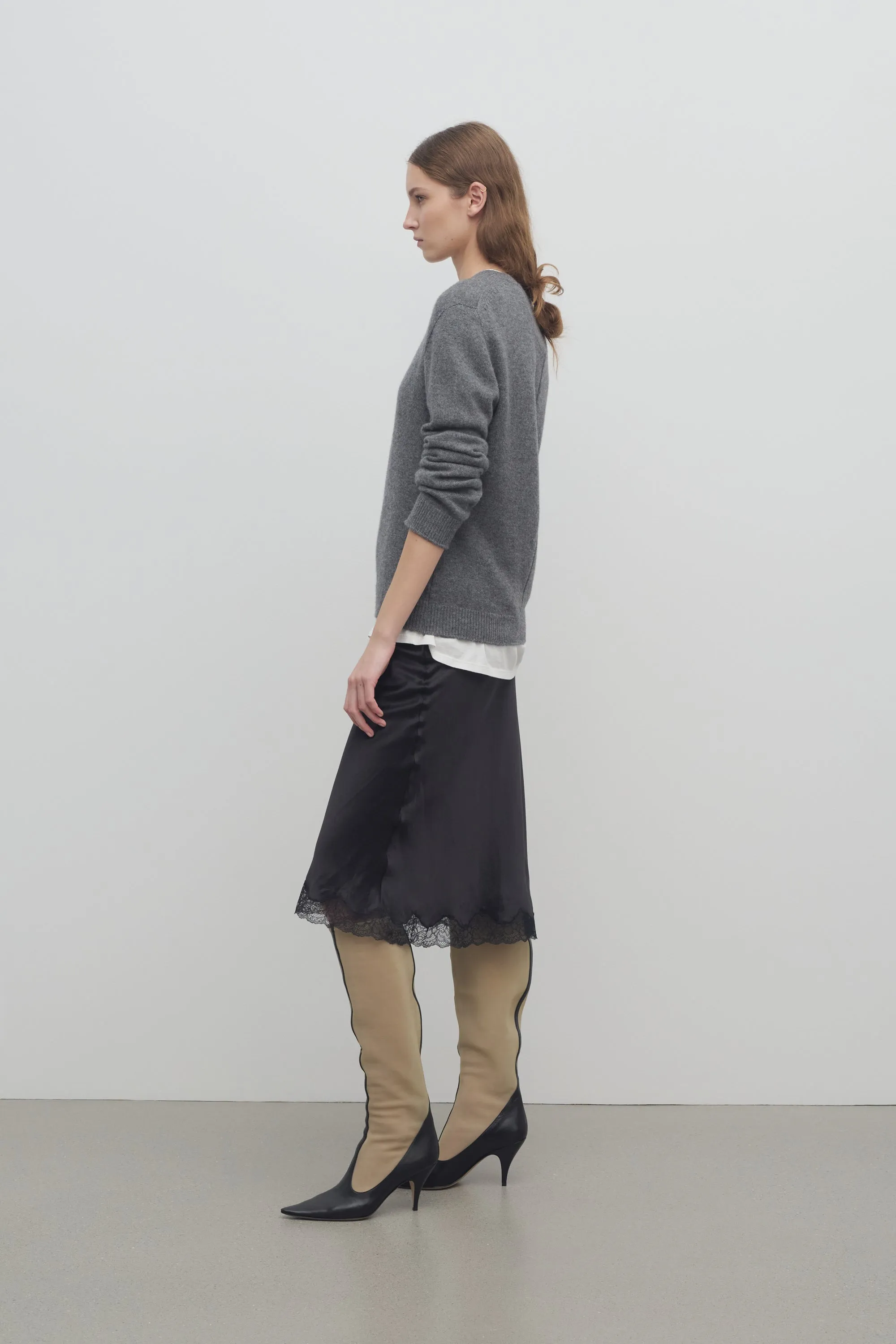 Irene Skirt in Silk sold by The Row product image thumbnail 4