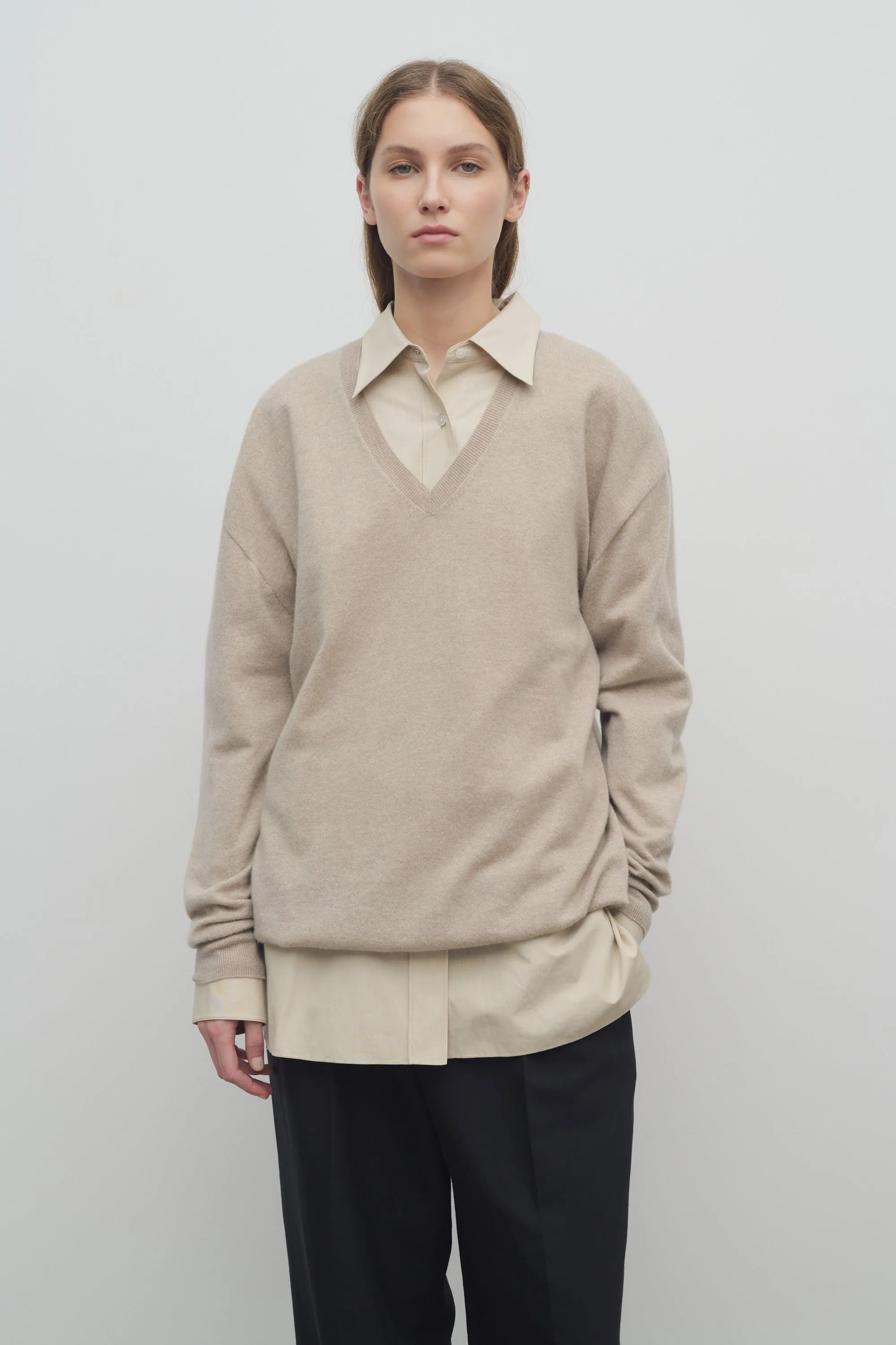 Jairo Sweater in Cashmere sold by The Row product image thumbnail 3