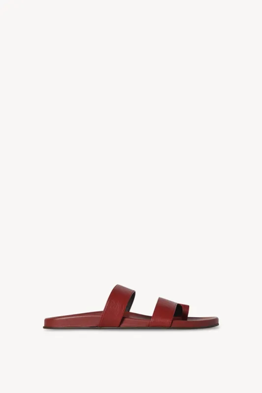 Hugh Sandal in Leather sold by The Row