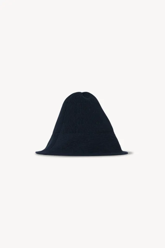 Falken Hat in Virgin Wool and Cotton sold by The Row