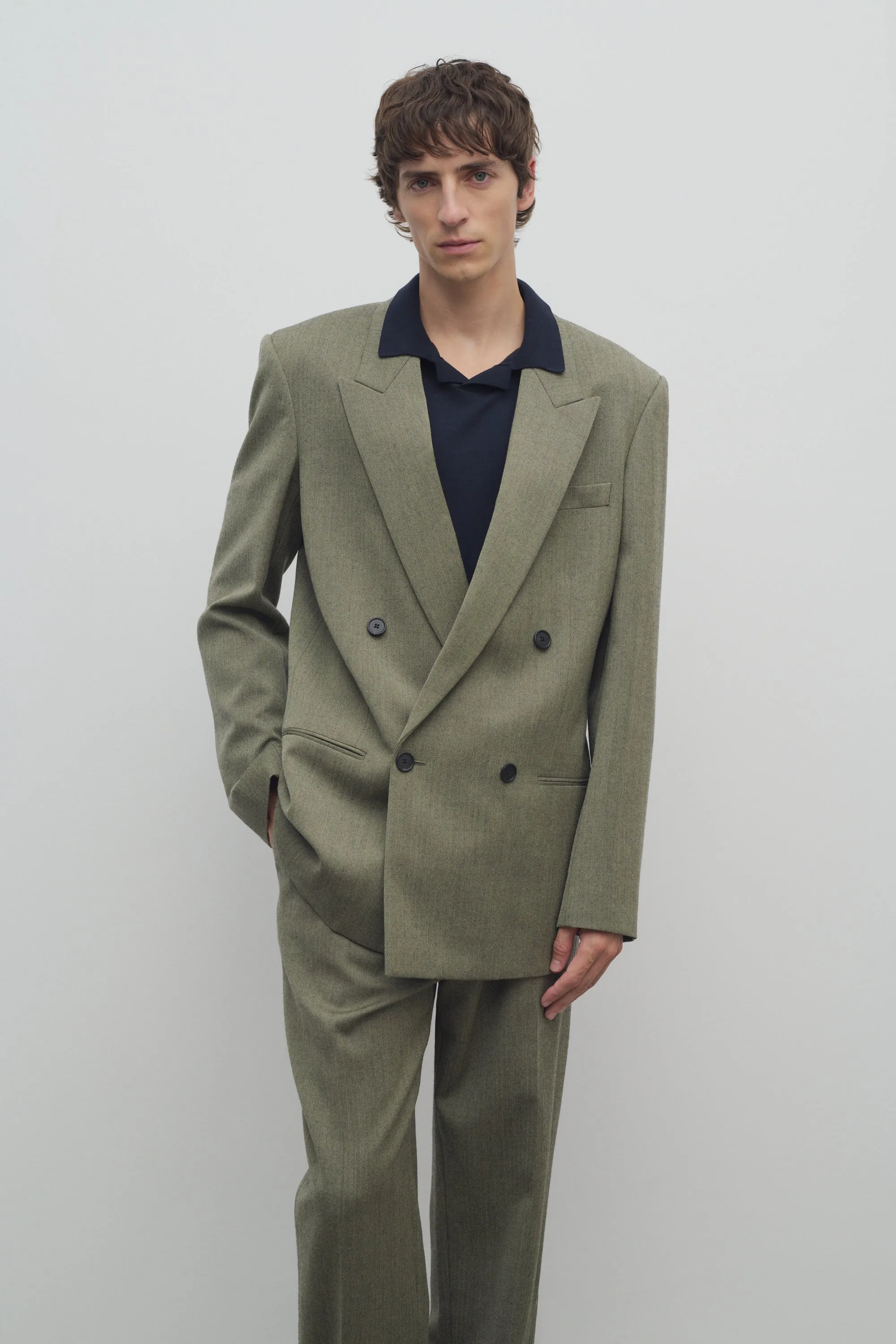 George Jacket in Wool sold by The Row product image thumbnail 3