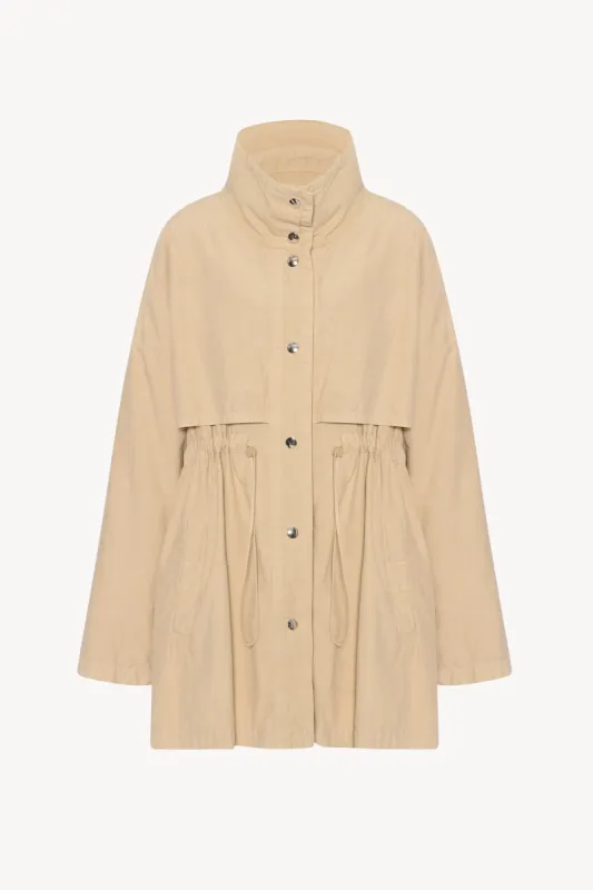 Herbie Jacket in Cotton and Linen sold by The Row