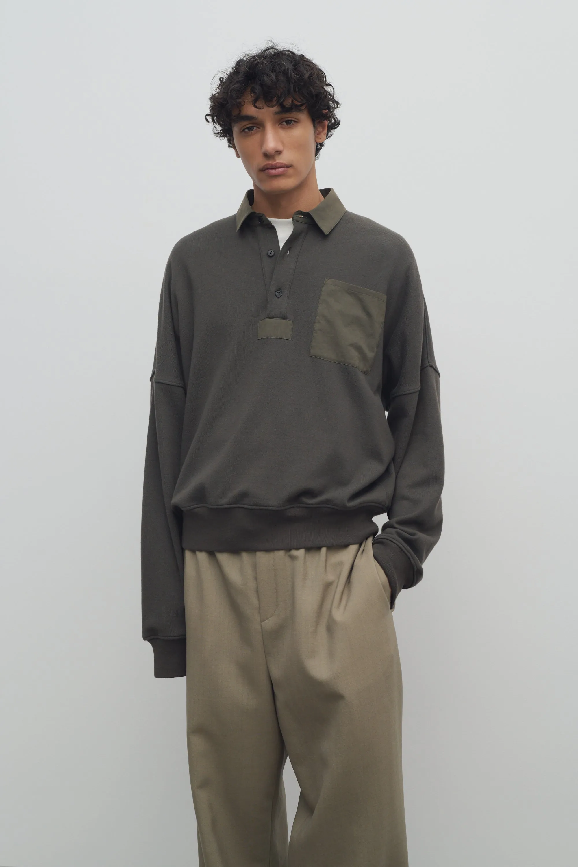 Dende Top in Cotton and Cashmere sold by The Row product image thumbnail 3