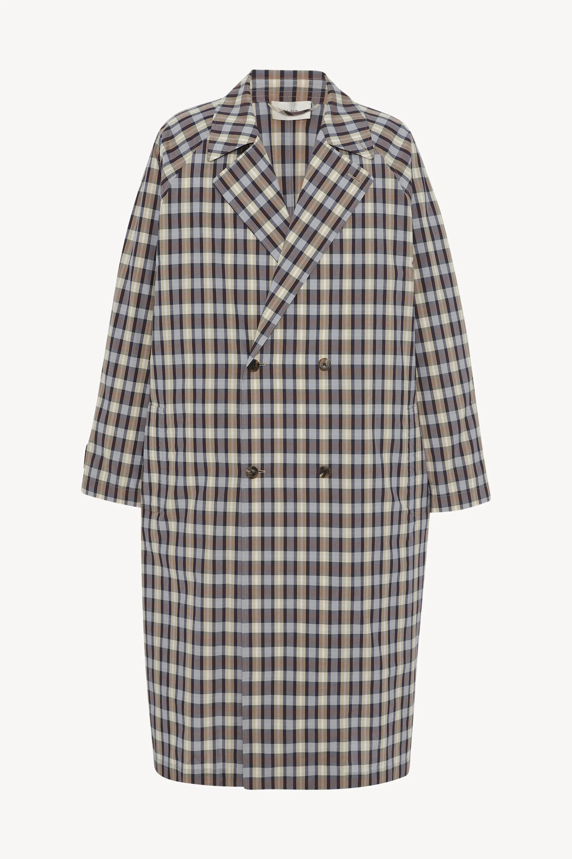 Delancy Coat in Silk and Cotton sold by The Row product image thumbnail 3