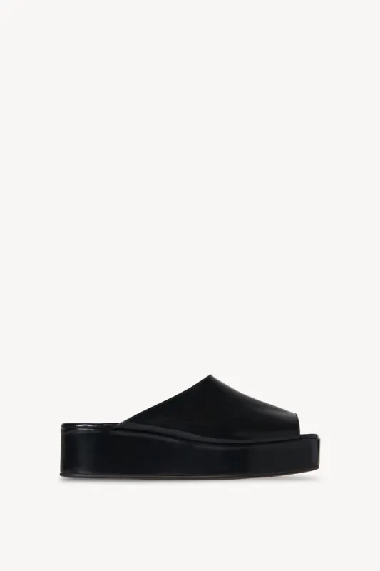 Emi Flatform Sandal in Leather sold by The Row