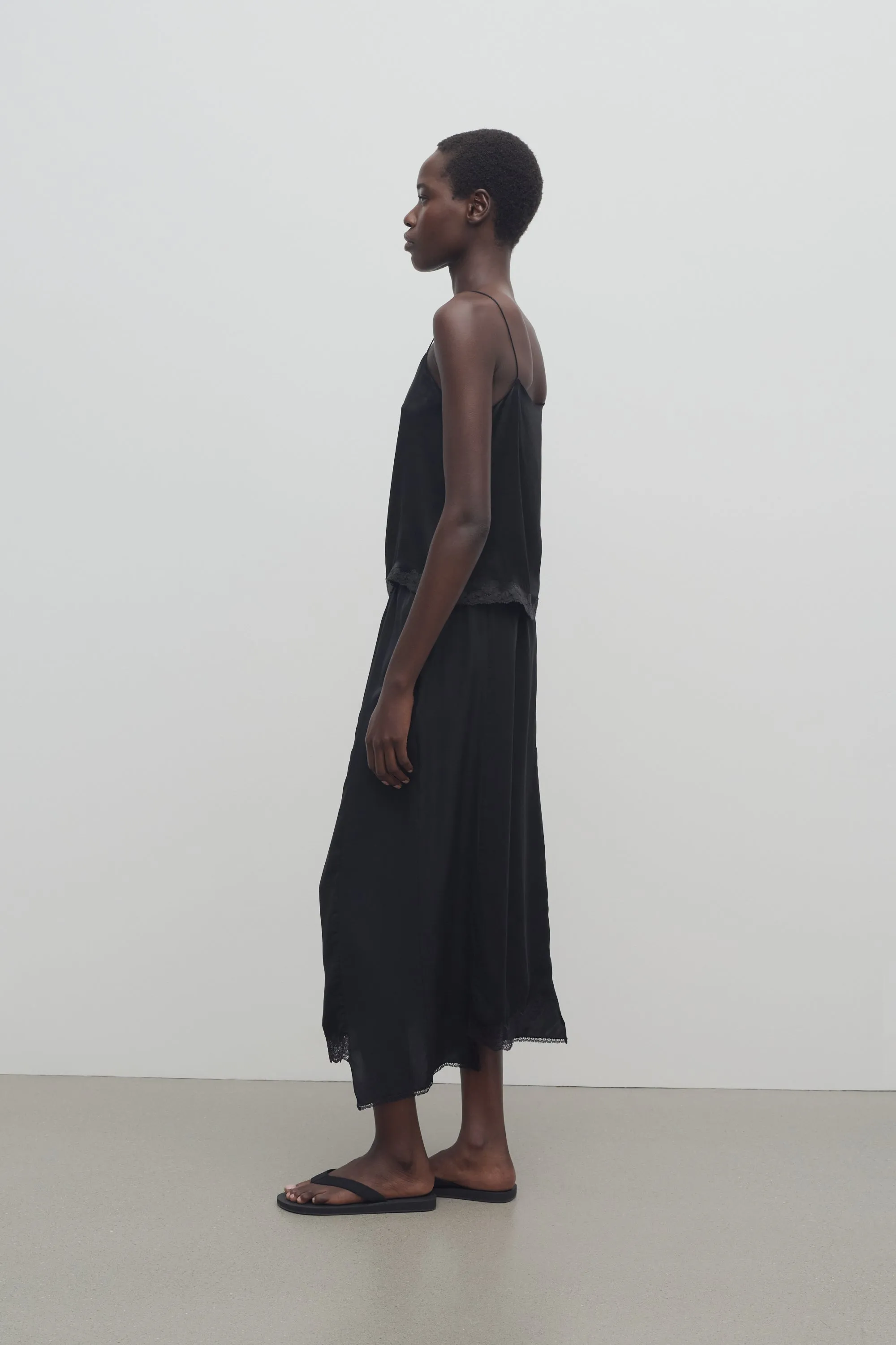 Danute Skirt in Cupro sold by The Row product image thumbnail 4