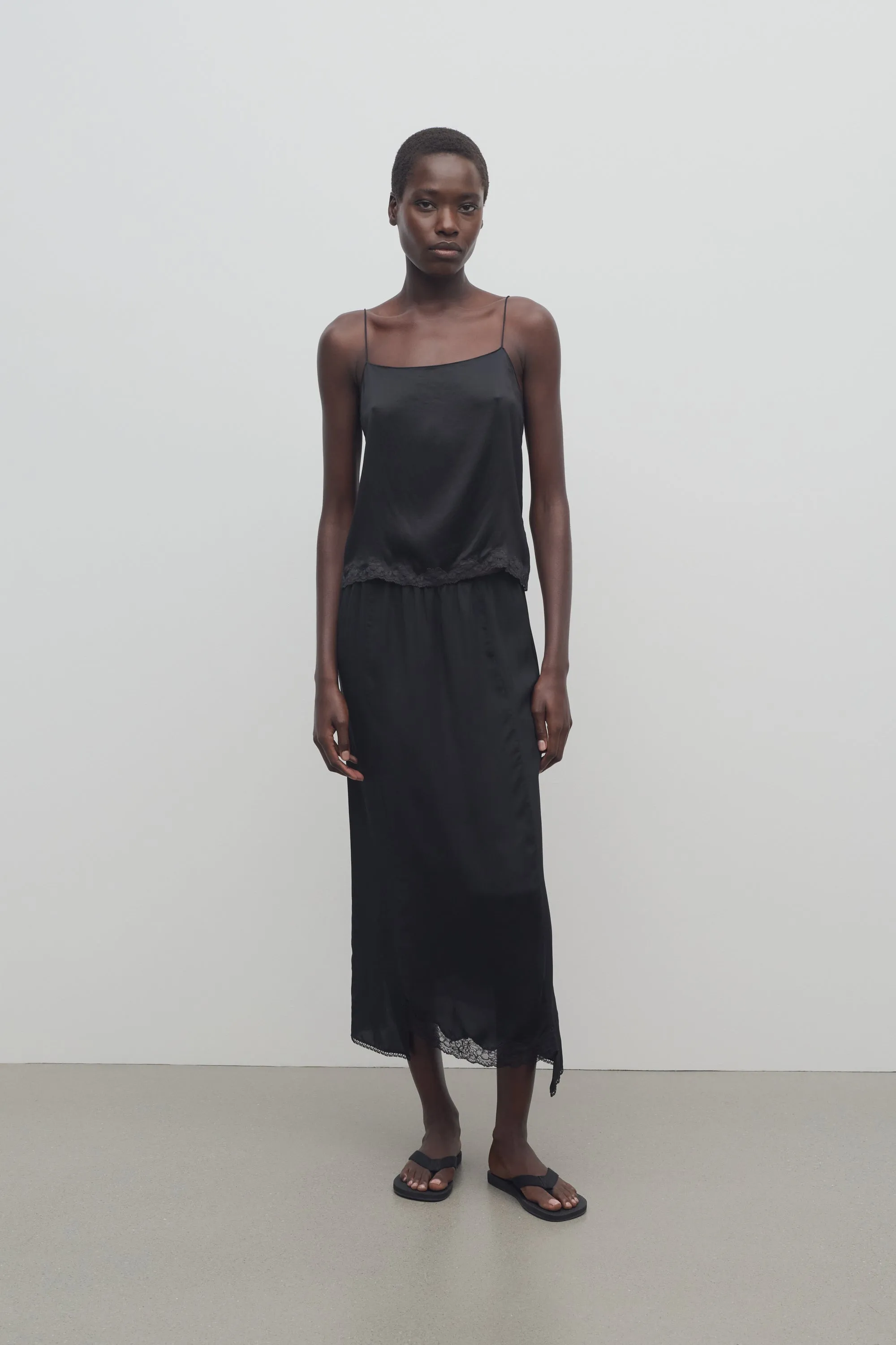 Danute Skirt in Cupro sold by The Row product image thumbnail 3