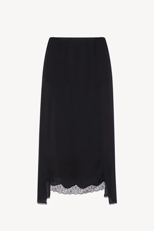 Danute Skirt in Cupro sold by The Row