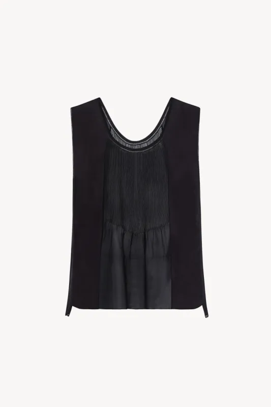 Daina Top in Silk sold by The Row