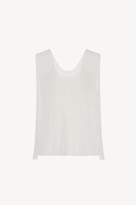 Daina Top in Silk sold by The Row