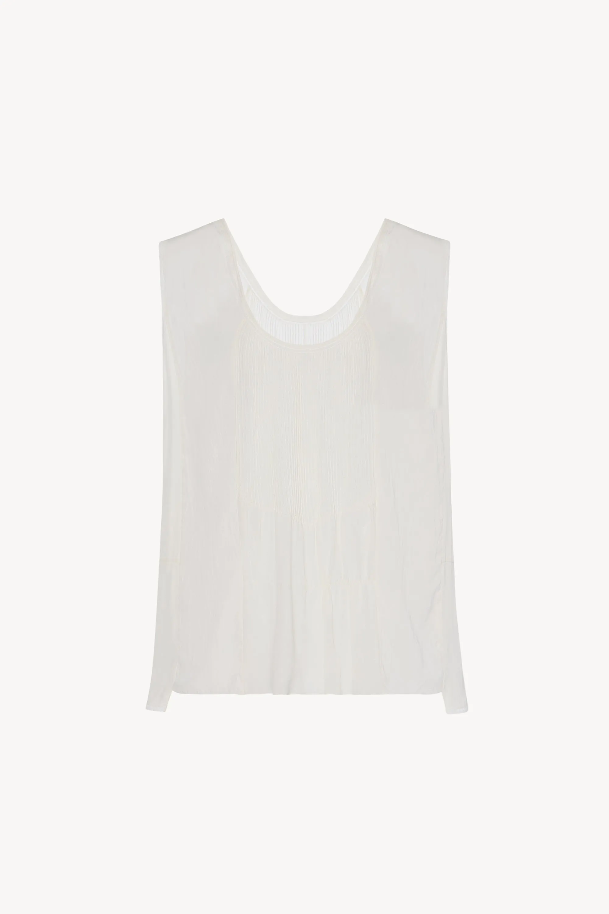 Daina Top in Silk sold by The Row