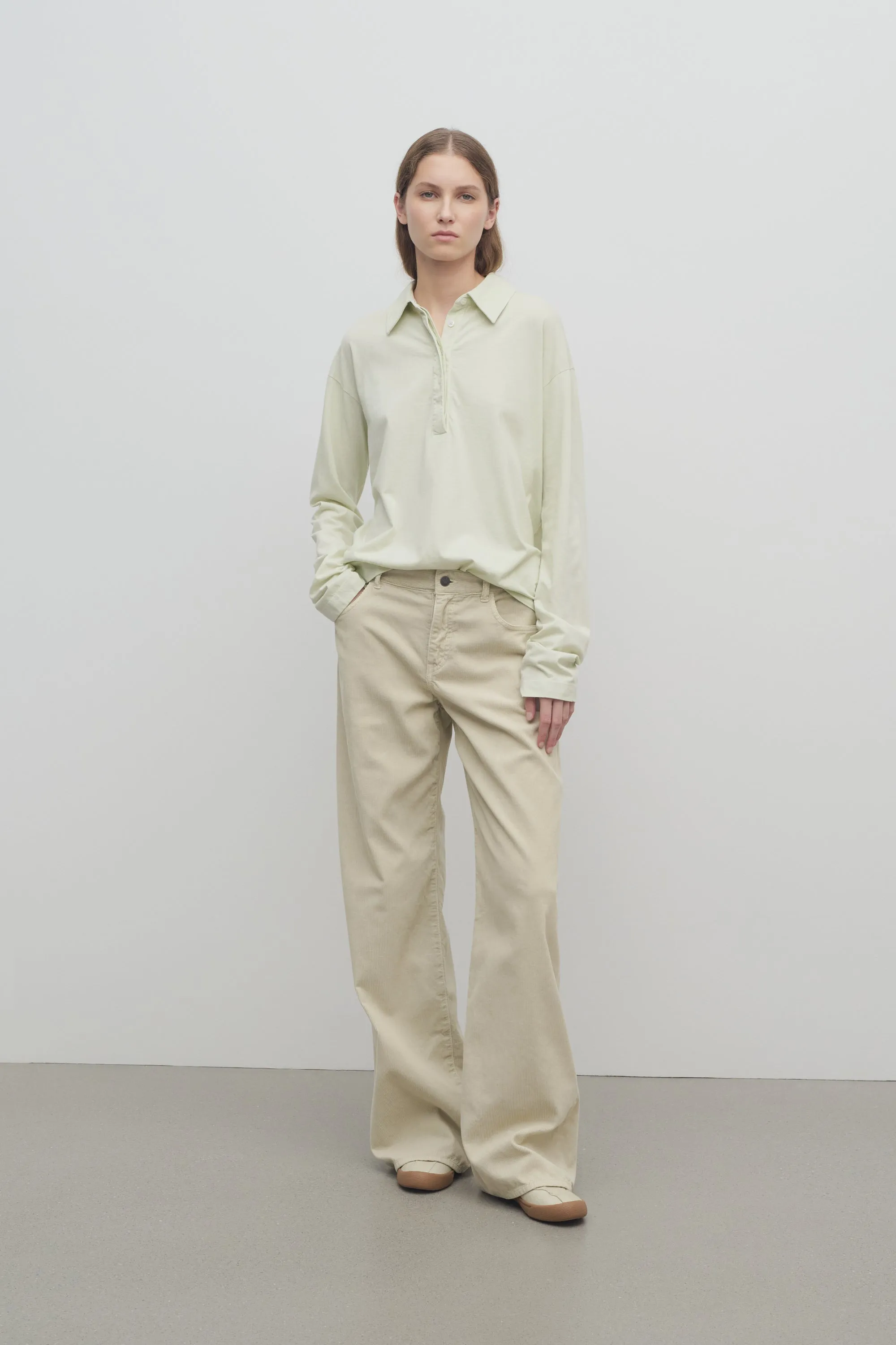 Eglitta Pant in Corduroy sold by The Row product image thumbnail 3
