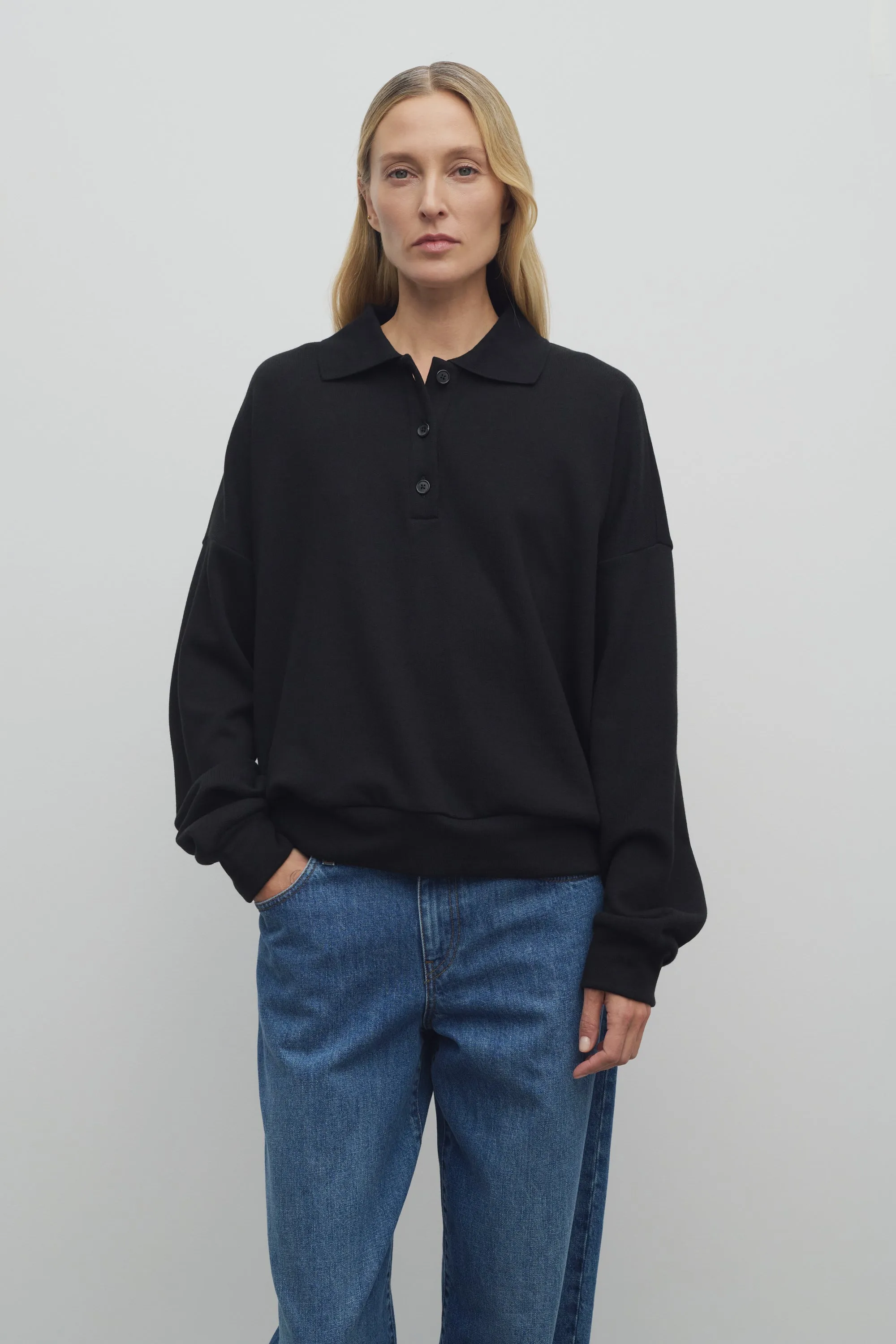 Corzas Sweatshirt in Cashmere and Cotton sold by The Row product image thumbnail 3
