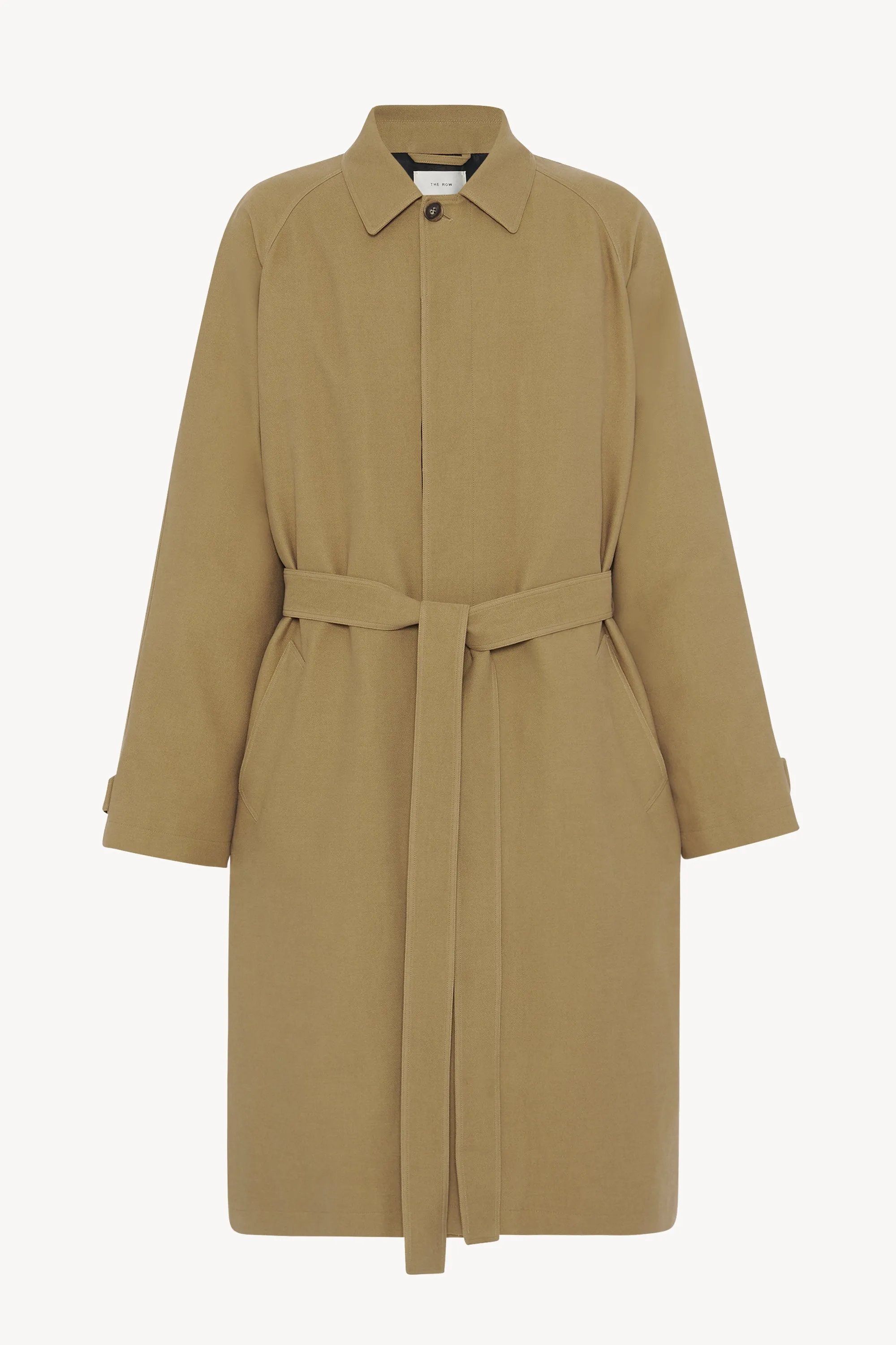 Everset Coat in Cotton and Cashmere sold by The Row