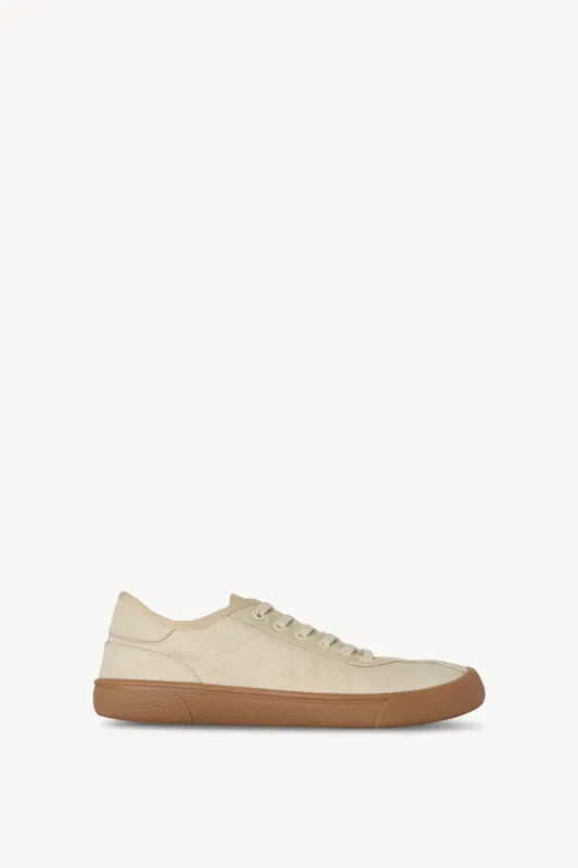 Canvas Sneaker in Viscose and Linen sold by The Row
