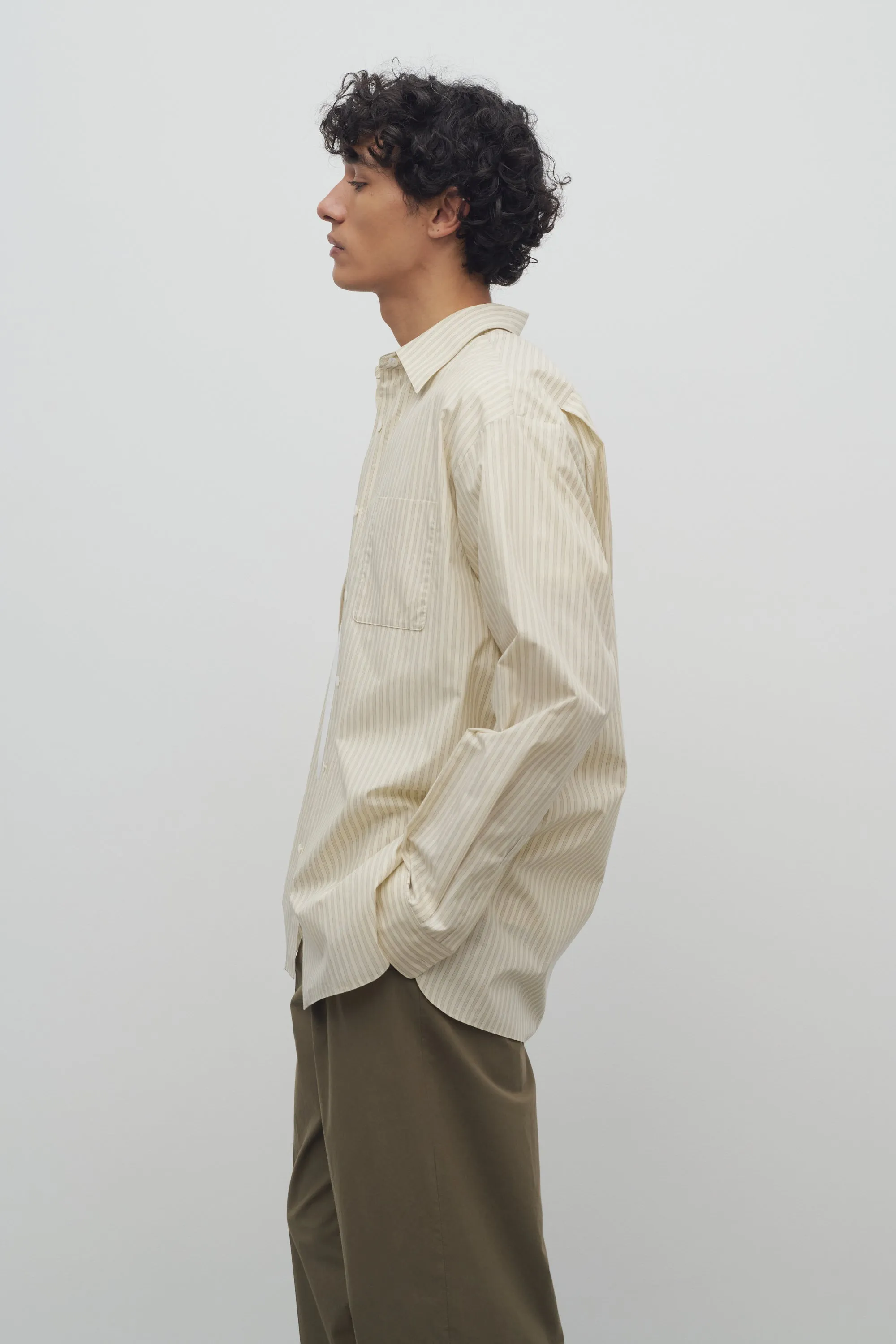 Ashford Shirt in Organic Cotton sold by The Row product image thumbnail 4