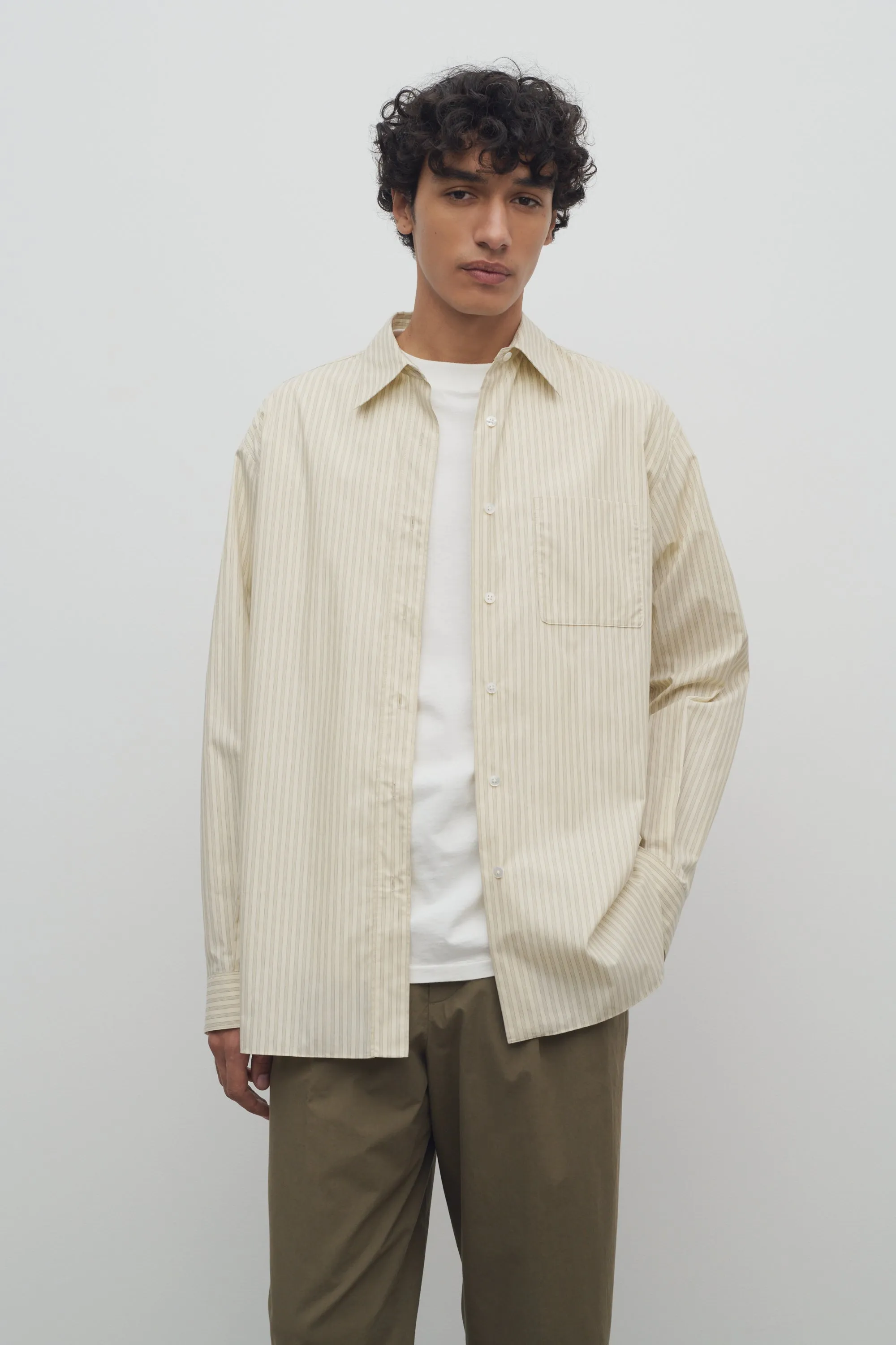 Ashford Shirt in Organic Cotton sold by The Row product image thumbnail 3