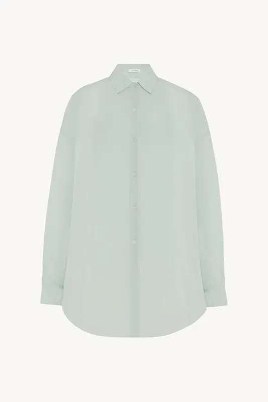 Caster Shirt in Cupro sold by The Row
