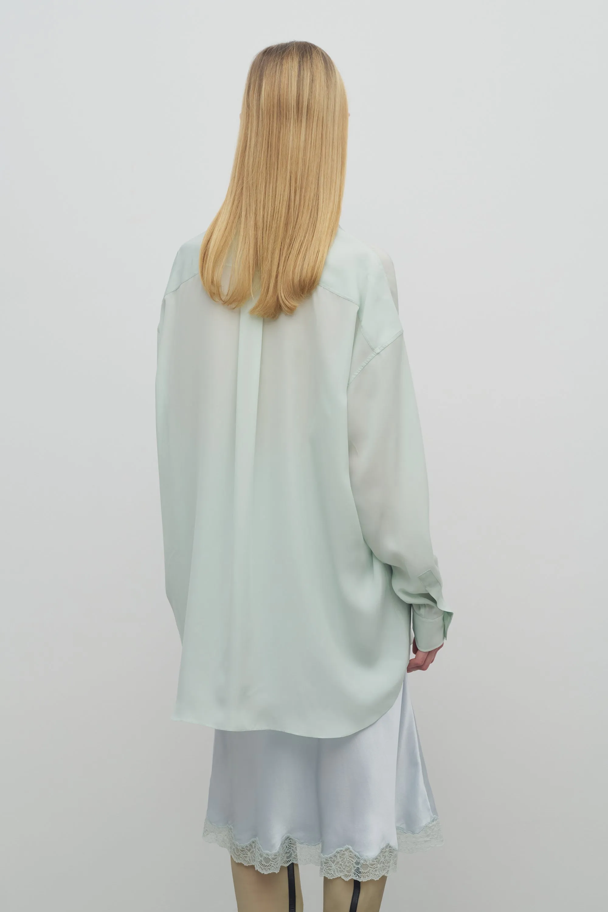 Caster Shirt in Cupro sold by The Row product image thumbnail 5