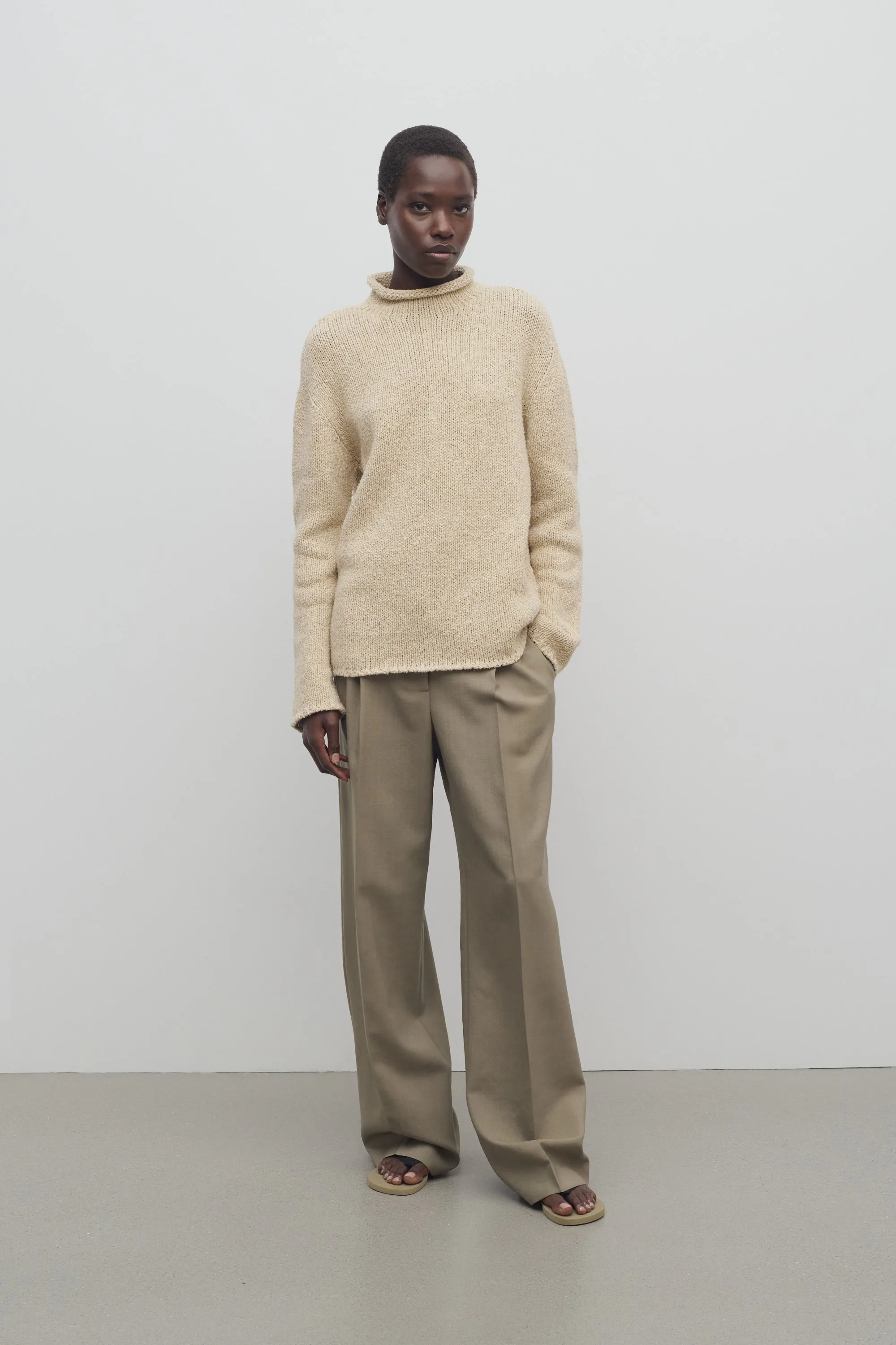 Bogat Pant in Wool and Mohair sold by The Row product image thumbnail 3