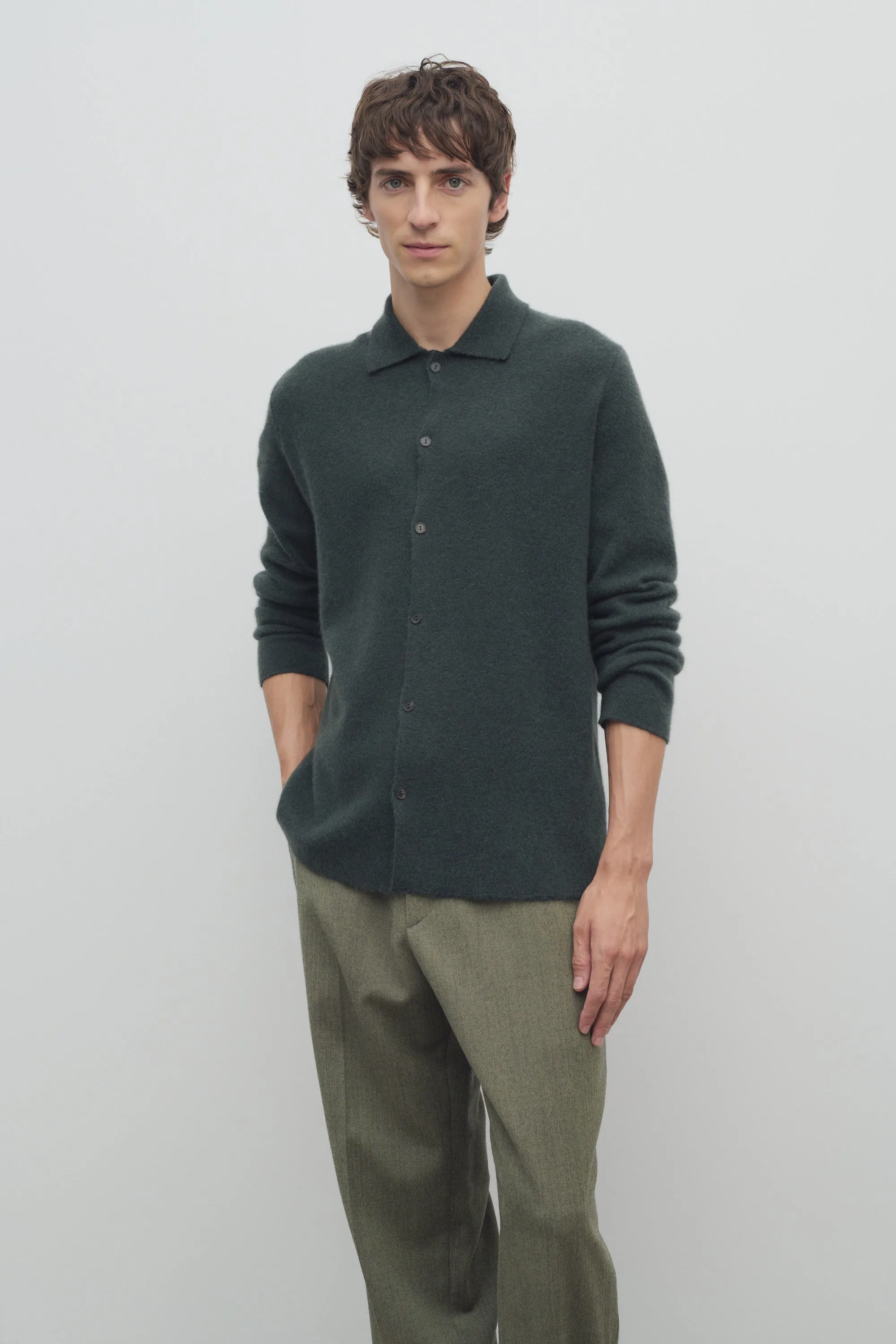 Iverson Jacket in Silk, Cashmere, and Cotton sold by The Row product image thumbnail 3