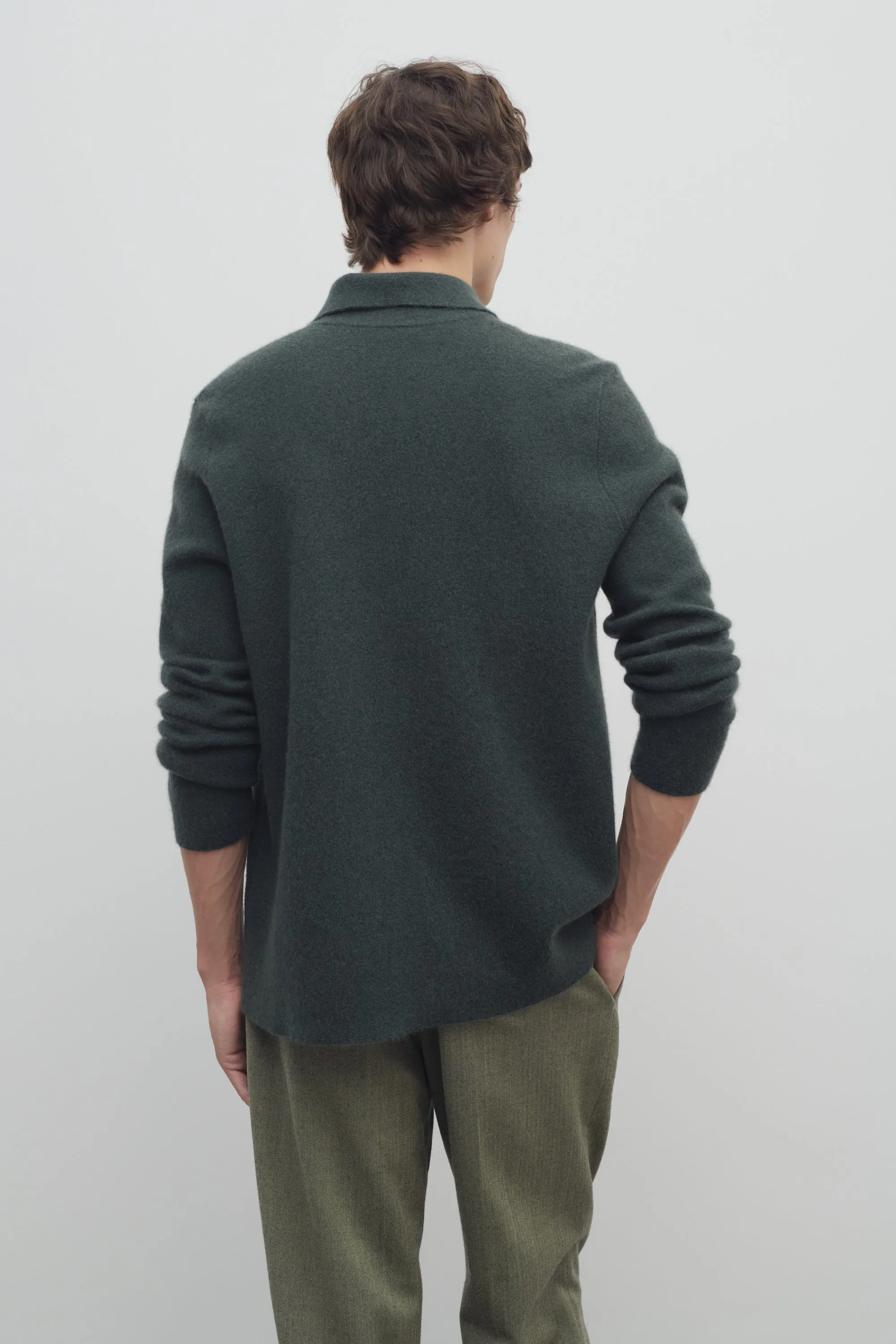 Iverson Jacket in Silk, Cashmere, and Cotton sold by The Row product image thumbnail 5