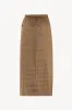 Esperanza Skirt in Linen and Viscose sold by The Row