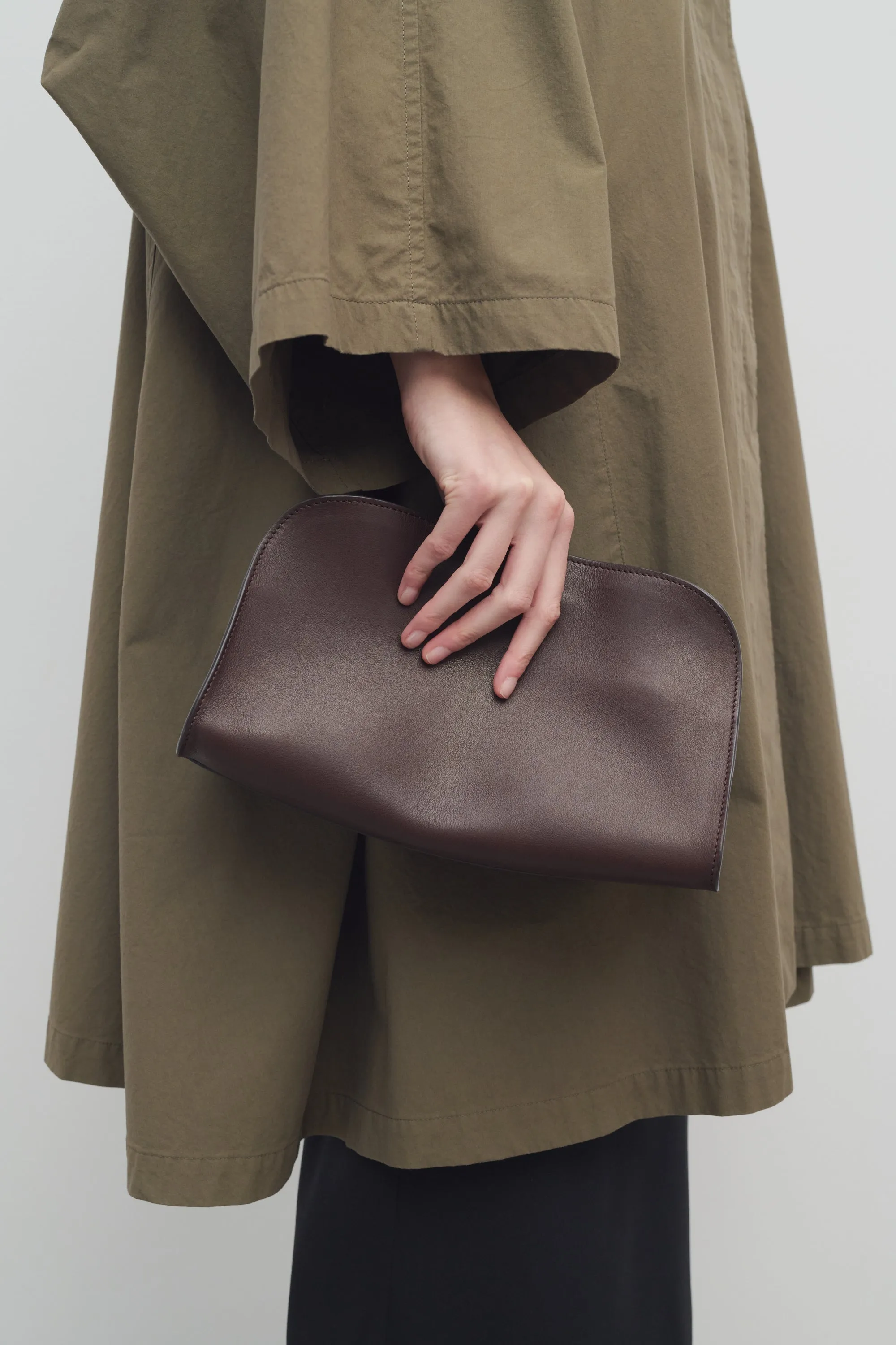 Peggy Clutch in Leather sold by The Row product image thumbnail 5