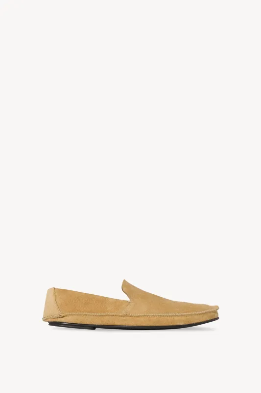 Tyler Loafer in Suede sold by The Row