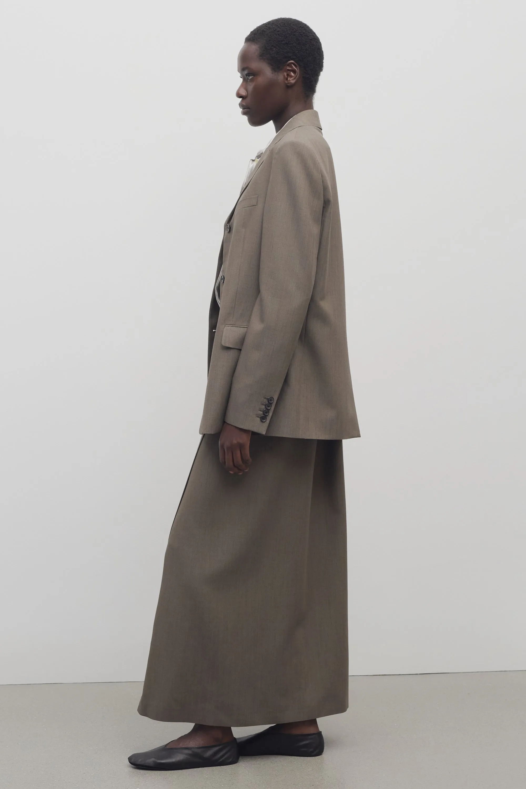 Toreva Skirt in Wool and Silk sold by The Row product image thumbnail 4