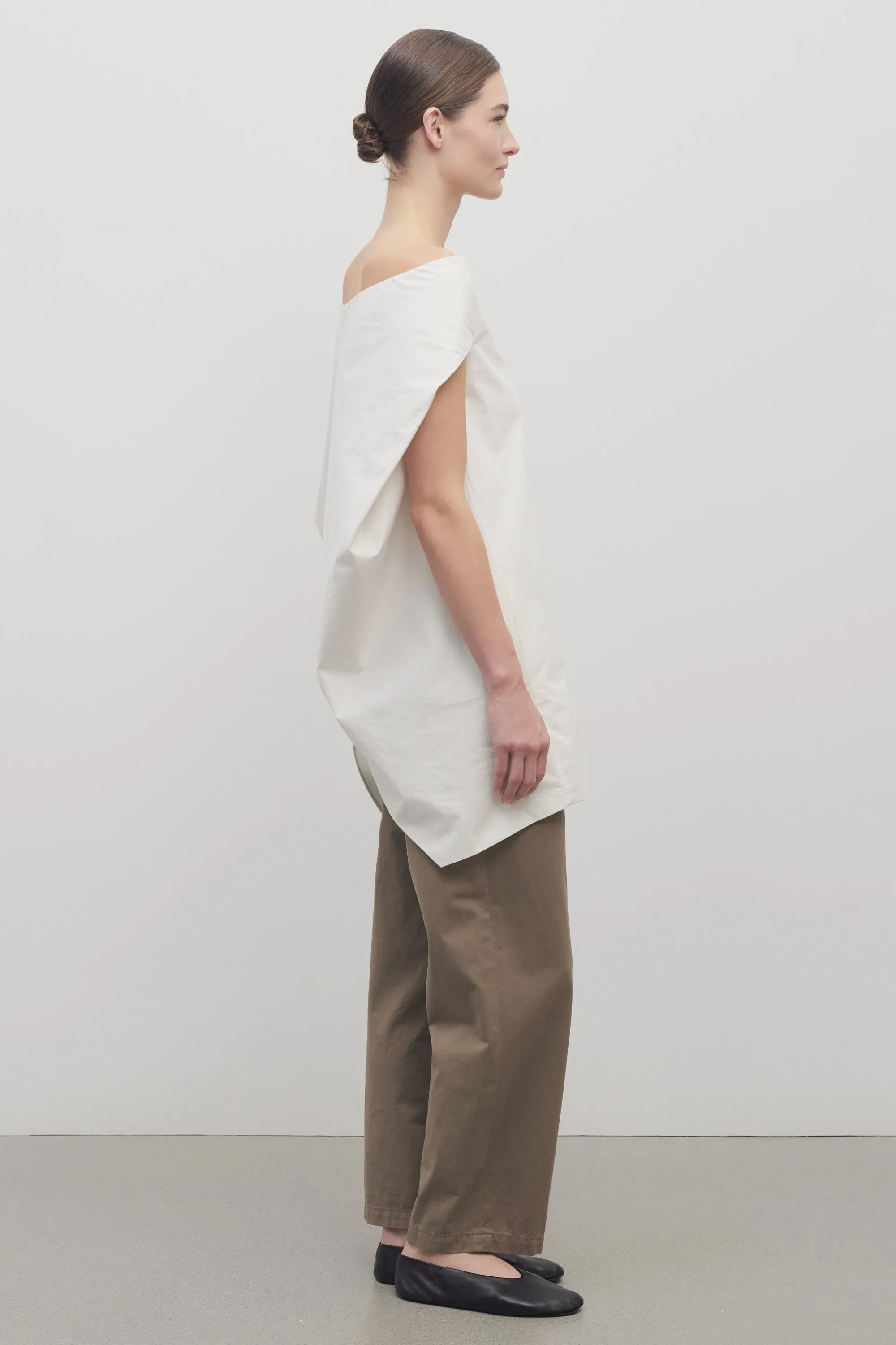 Zalenka Pant in Cotton and Cashmere sold by The Row product image thumbnail 4