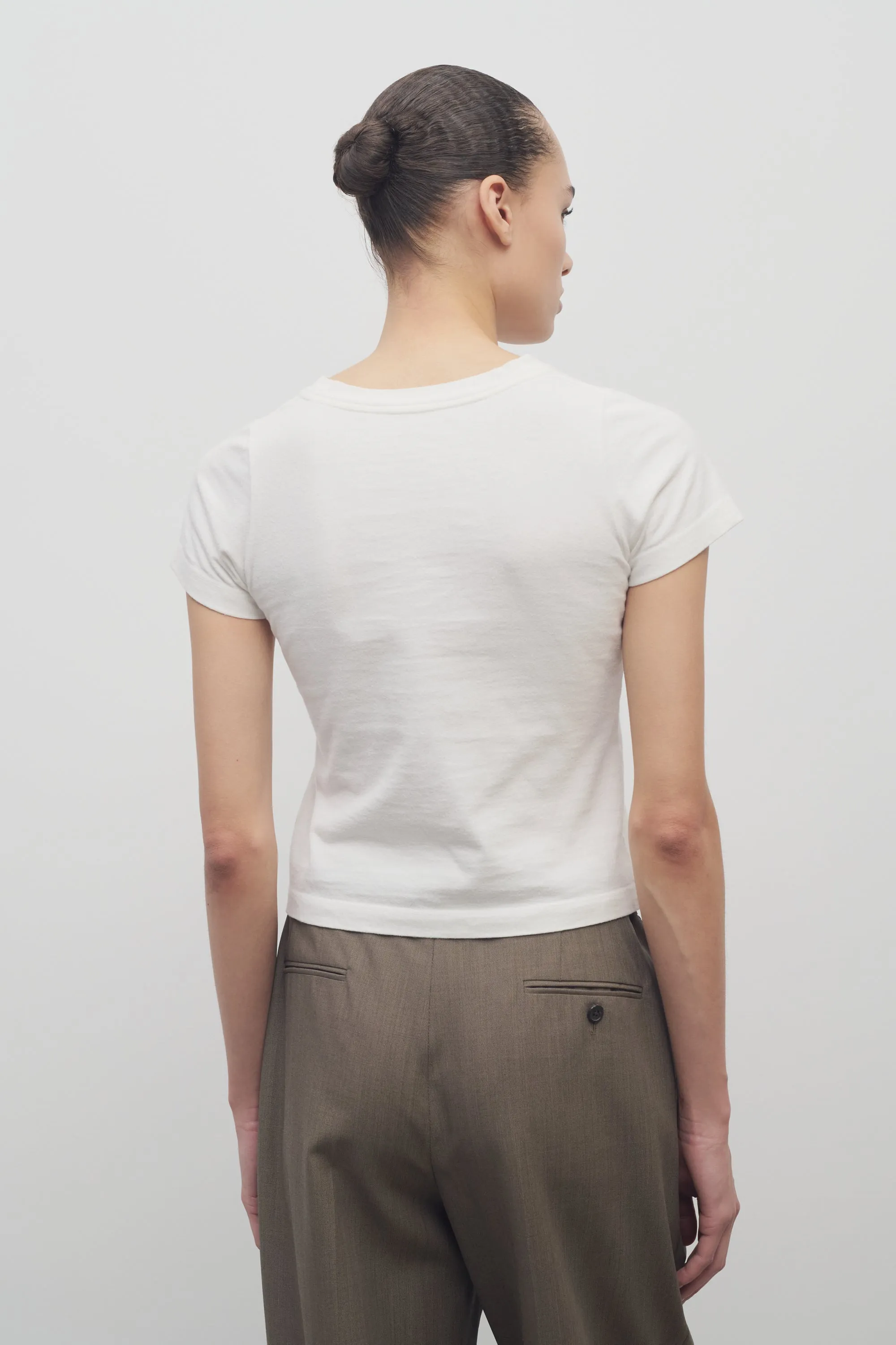 Tori T-Shirt in Cotton sold by The Row product image thumbnail 5