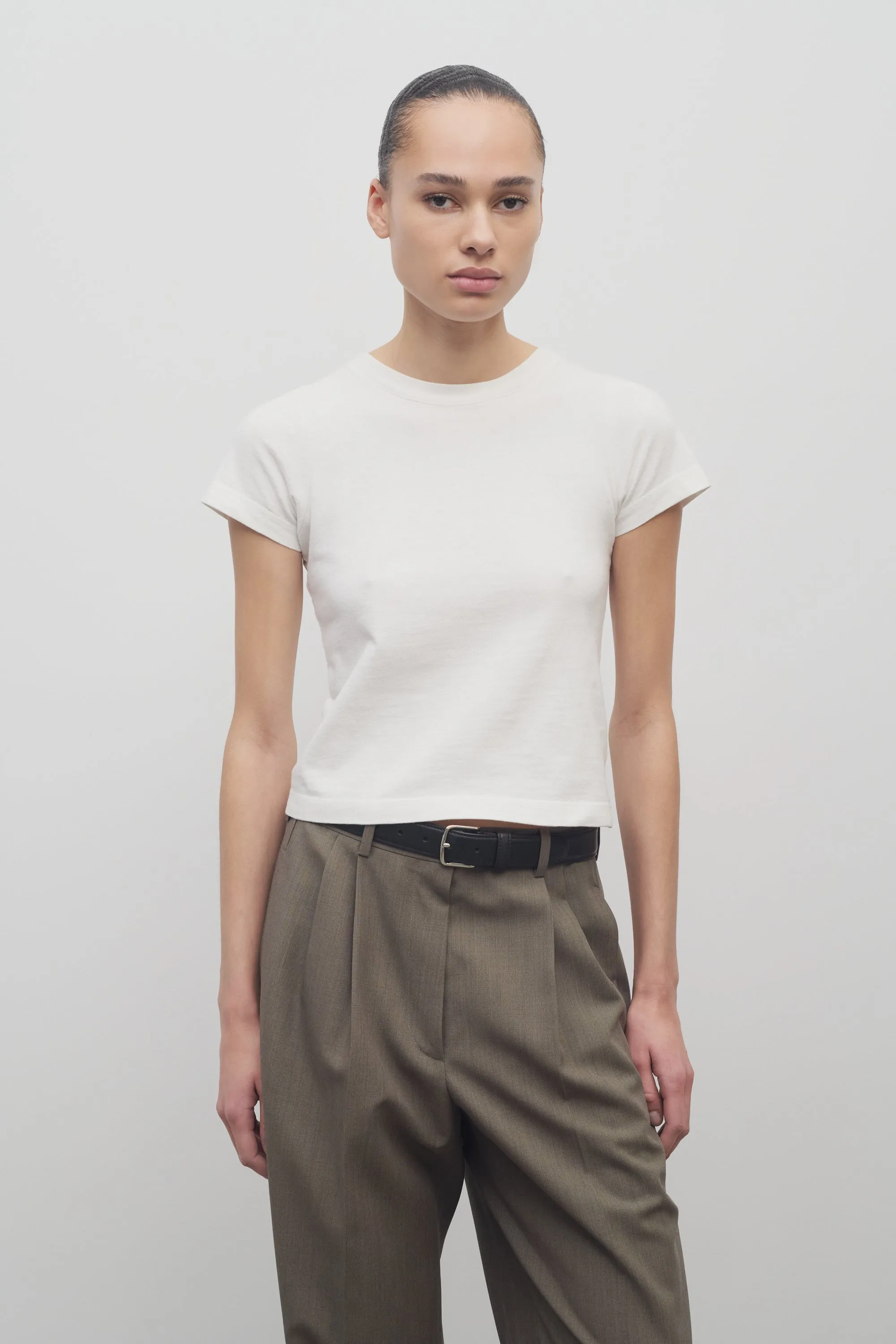 Tori T-Shirt in Cotton sold by The Row product image thumbnail 3