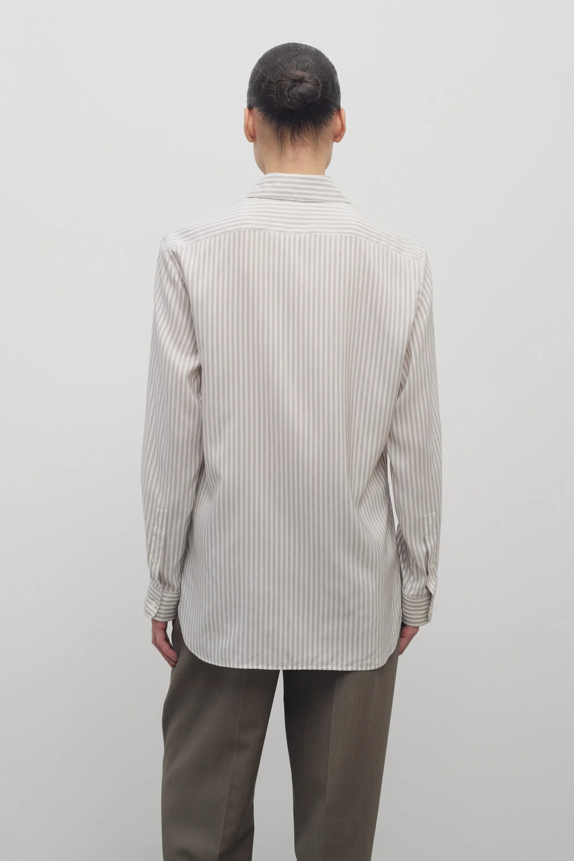 Vanda Shirt in Silk sold by The Row product image thumbnail 5