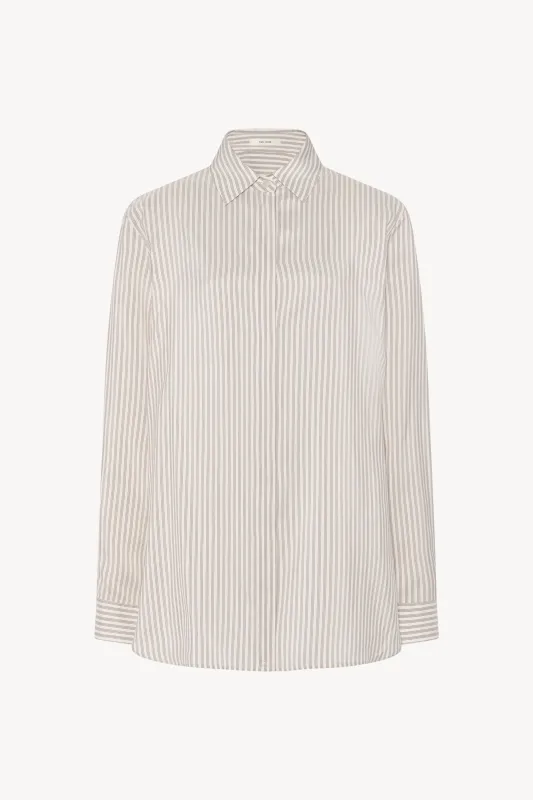 Vanda Shirt in Silk sold by The Row