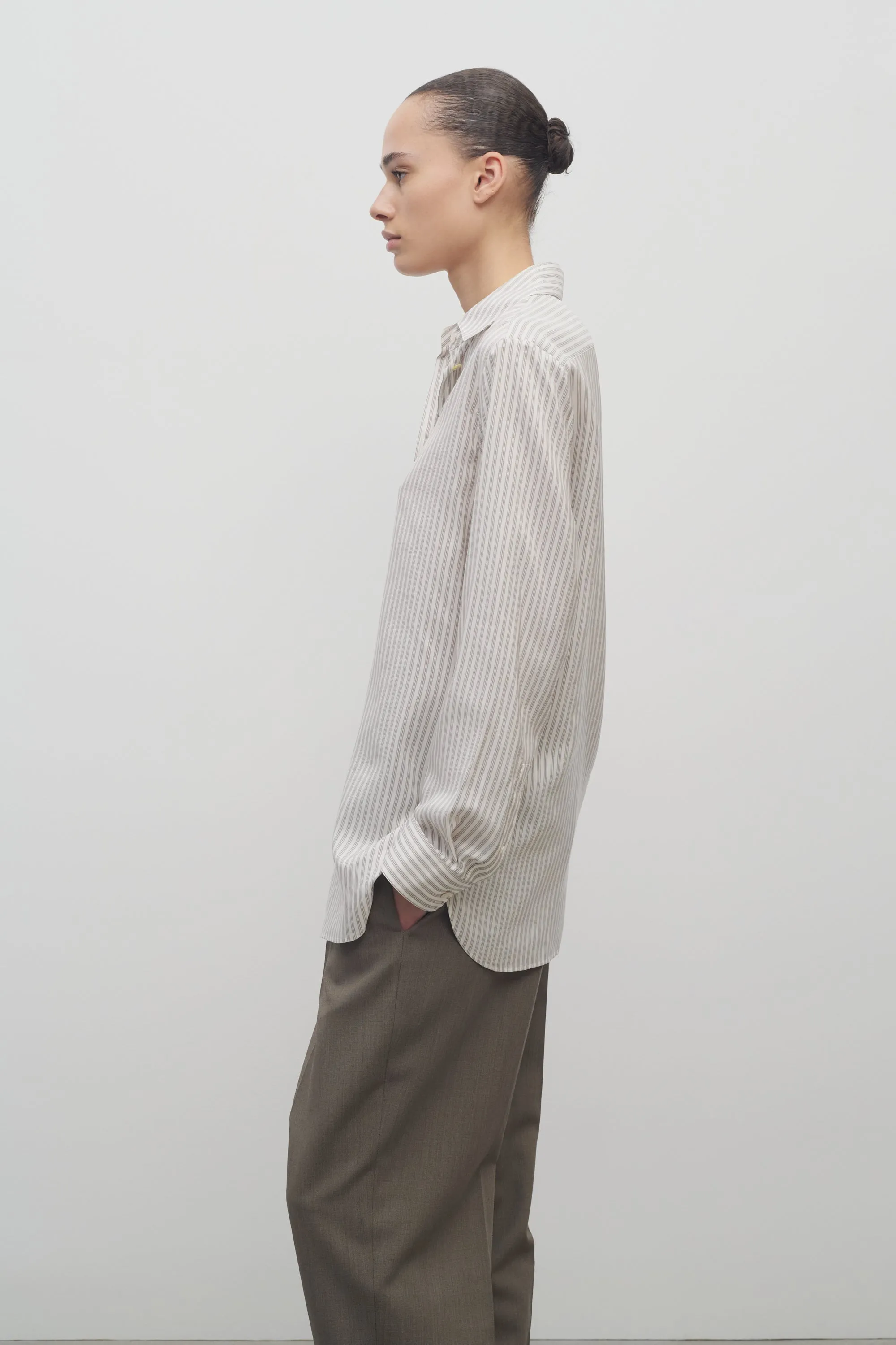 Vanda Shirt in Silk sold by The Row product image thumbnail 4