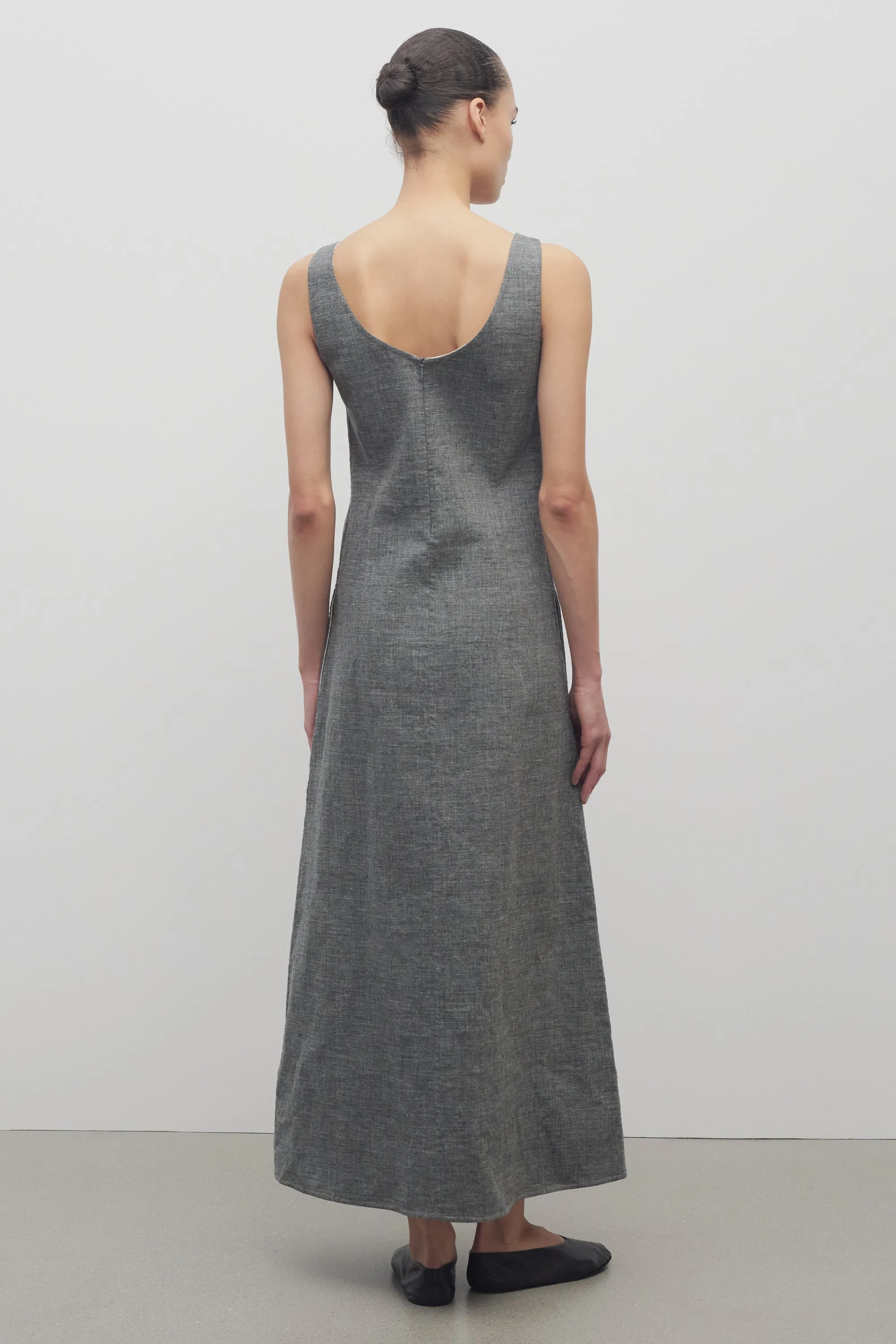 Teza Dress in Linen sold by The Row product image thumbnail 5