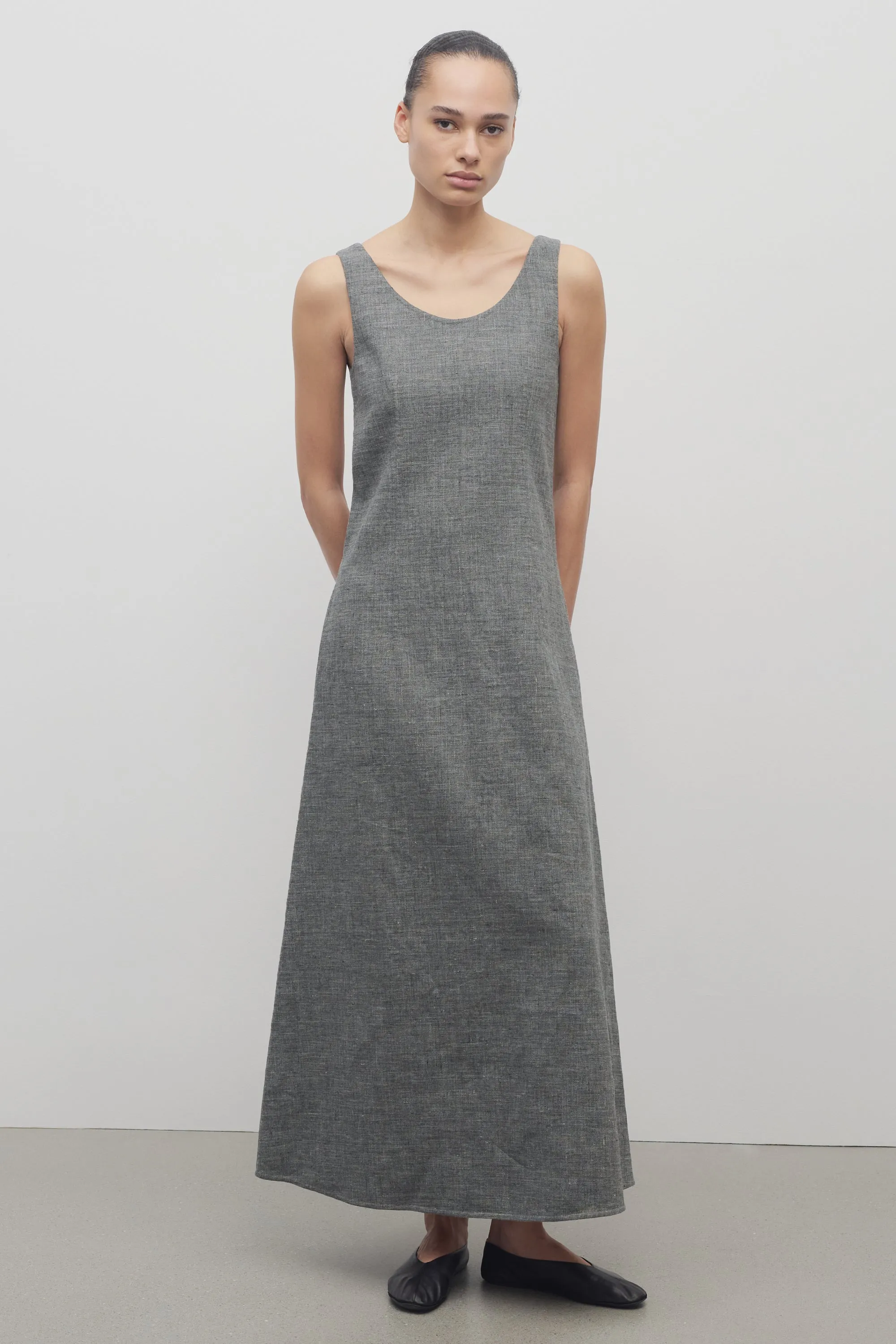 Teza Dress in Linen sold by The Row product image thumbnail 3