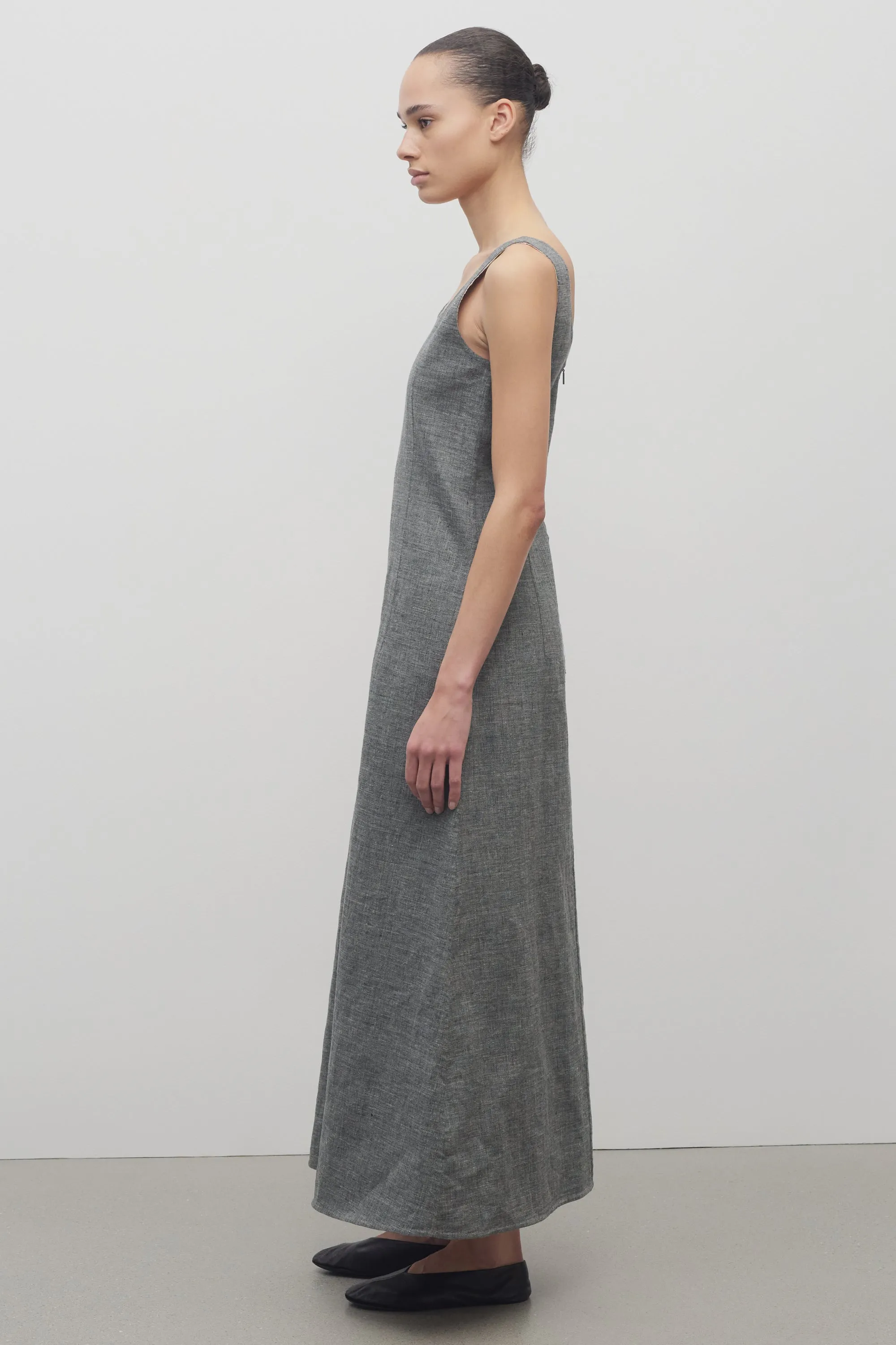 Teza Dress in Linen sold by The Row product image thumbnail 4