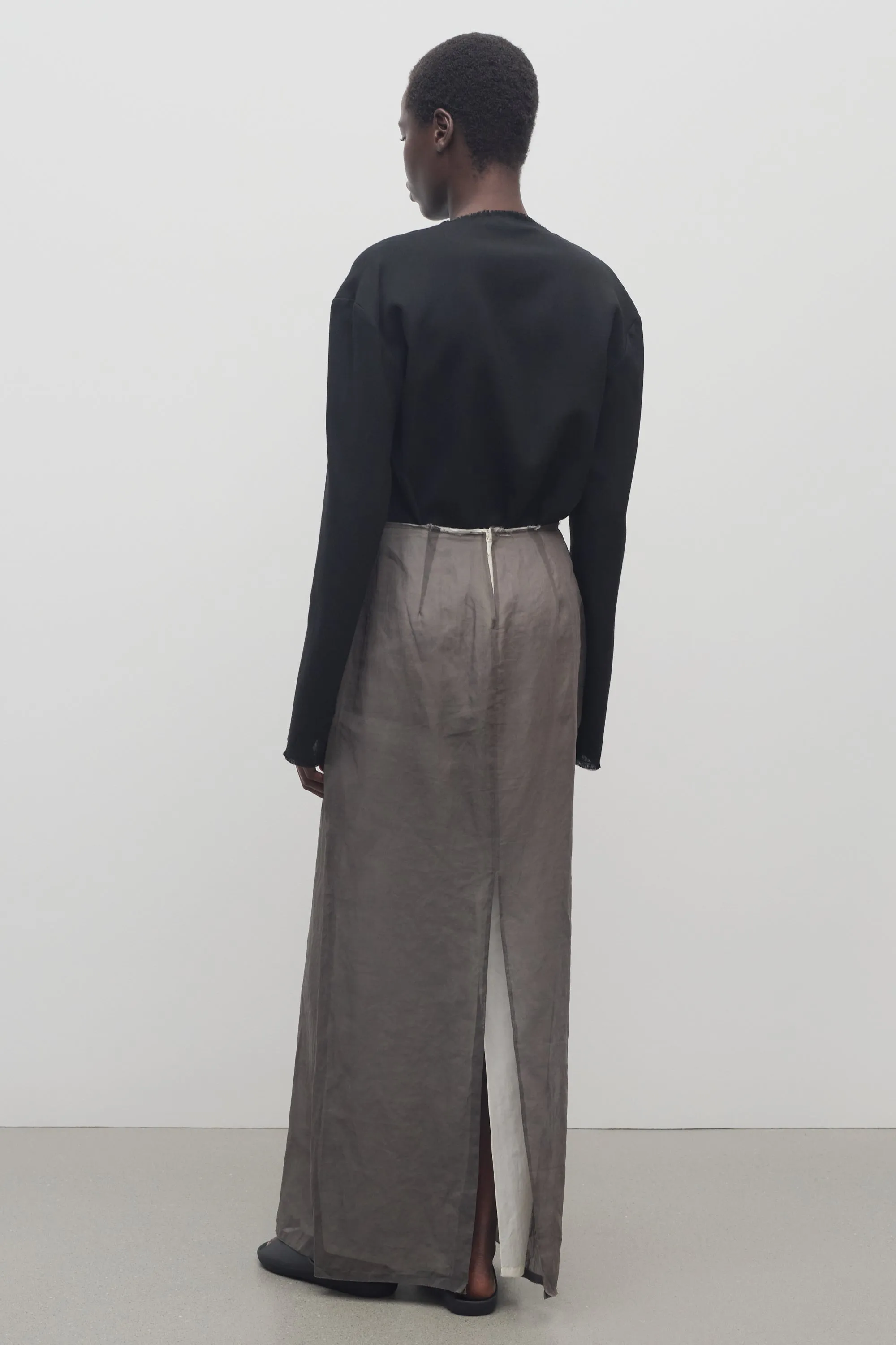 Zaira Skirt in Cotton sold by The Row product image thumbnail 5