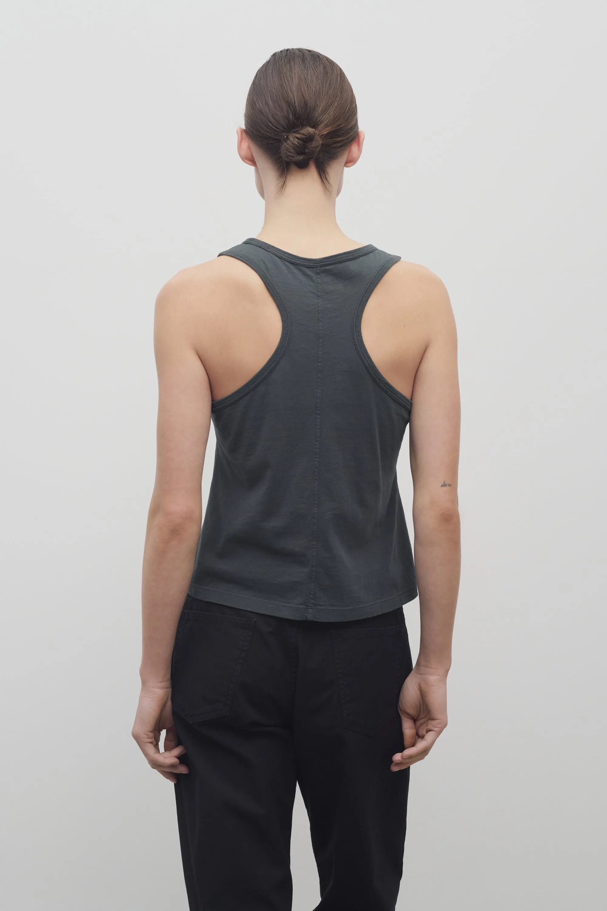 Serin Tank Top in Cotton sold by The Row product image thumbnail 5