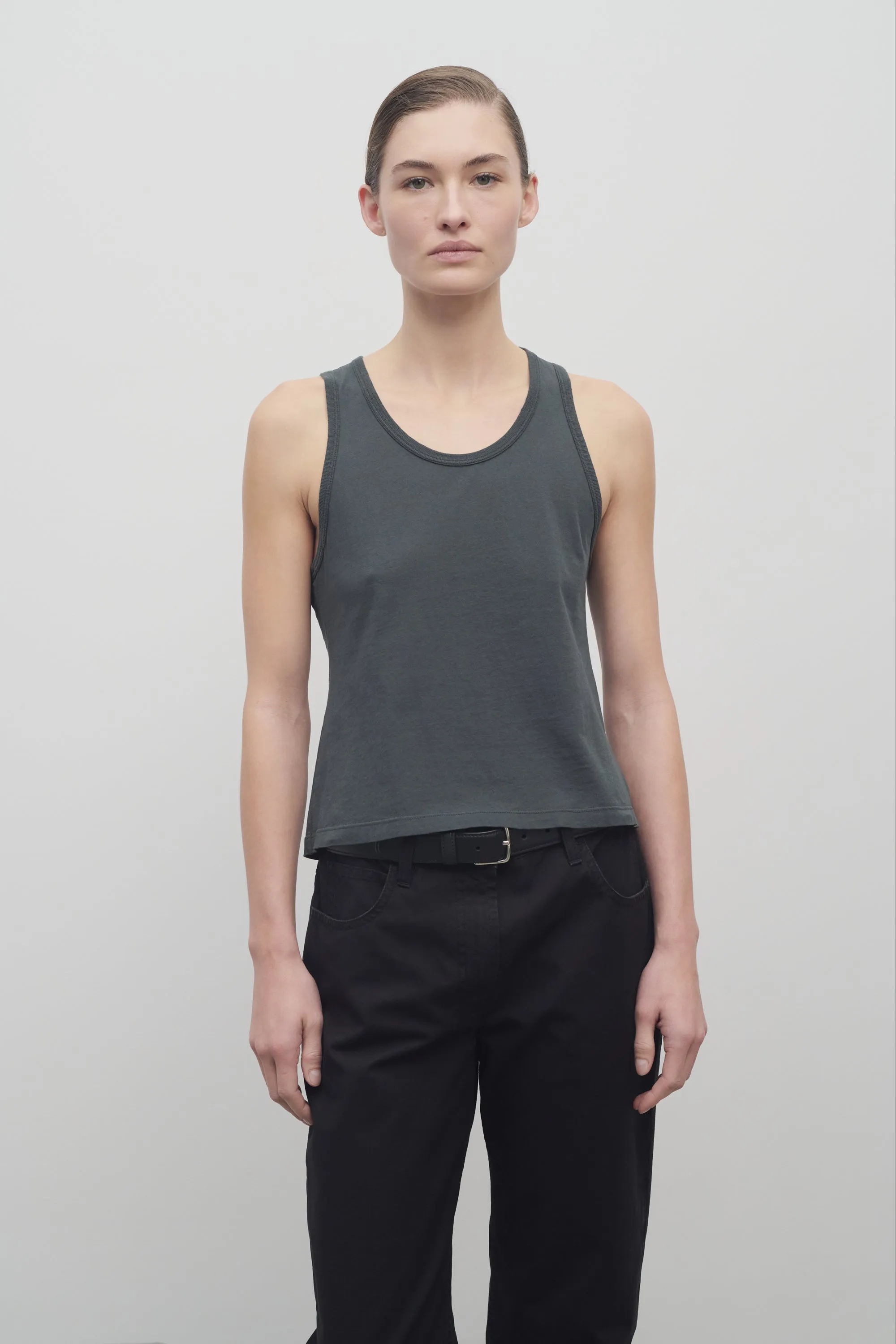 Serin Tank Top in Cotton sold by The Row product image thumbnail 3