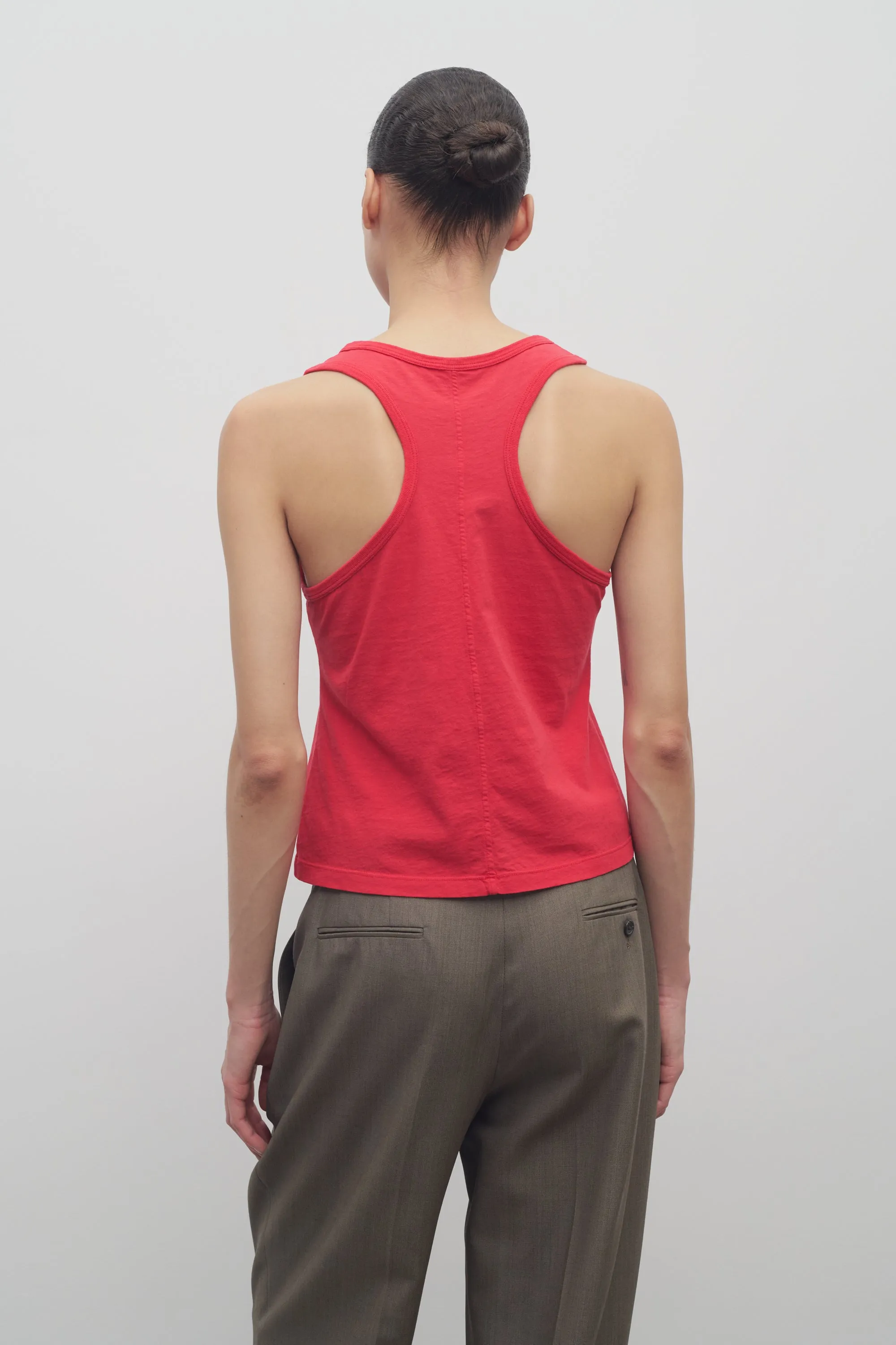 Serin Tank Top in Cotton sold by The Row product image thumbnail 5