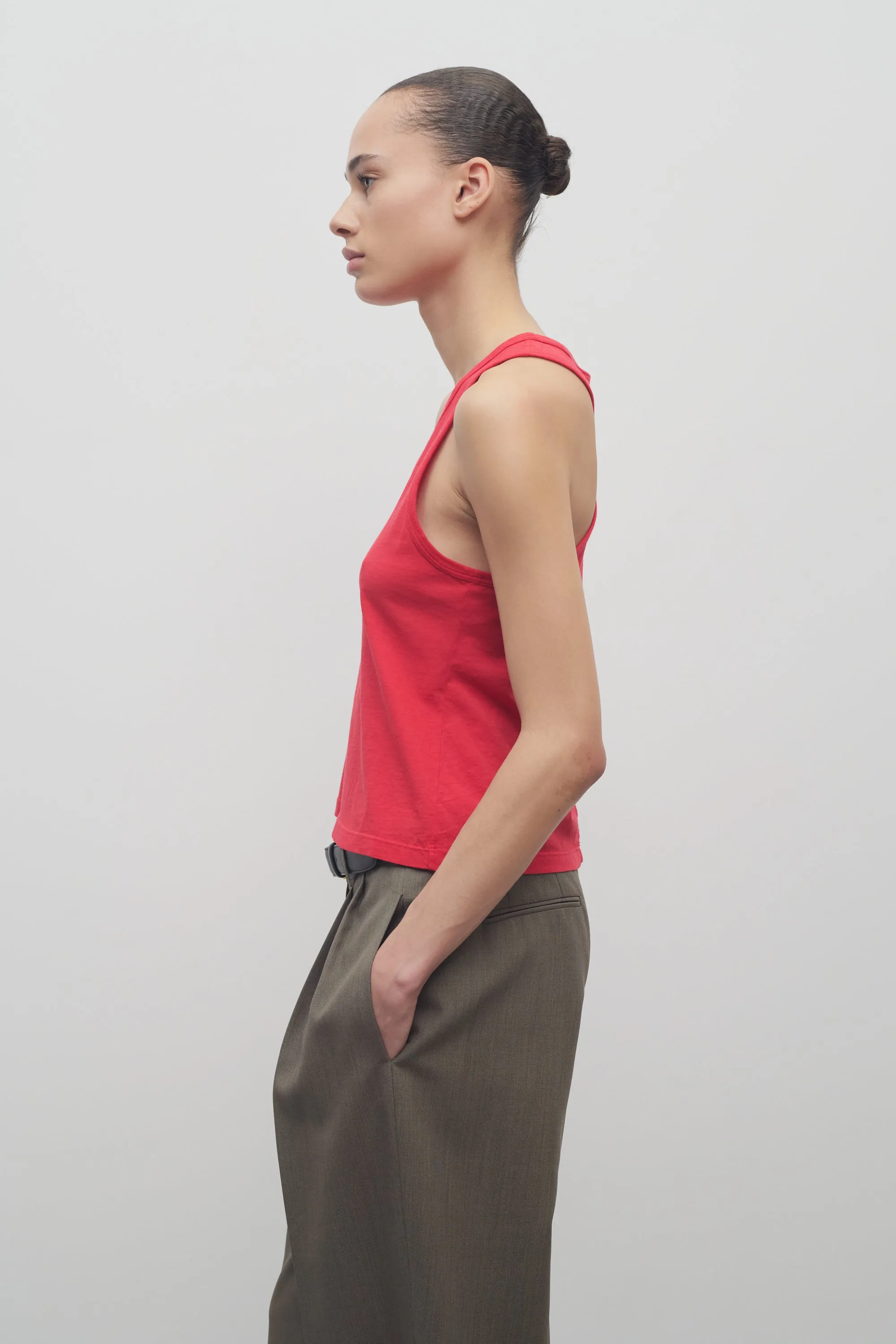 Serin Tank Top in Cotton sold by The Row product image thumbnail 4